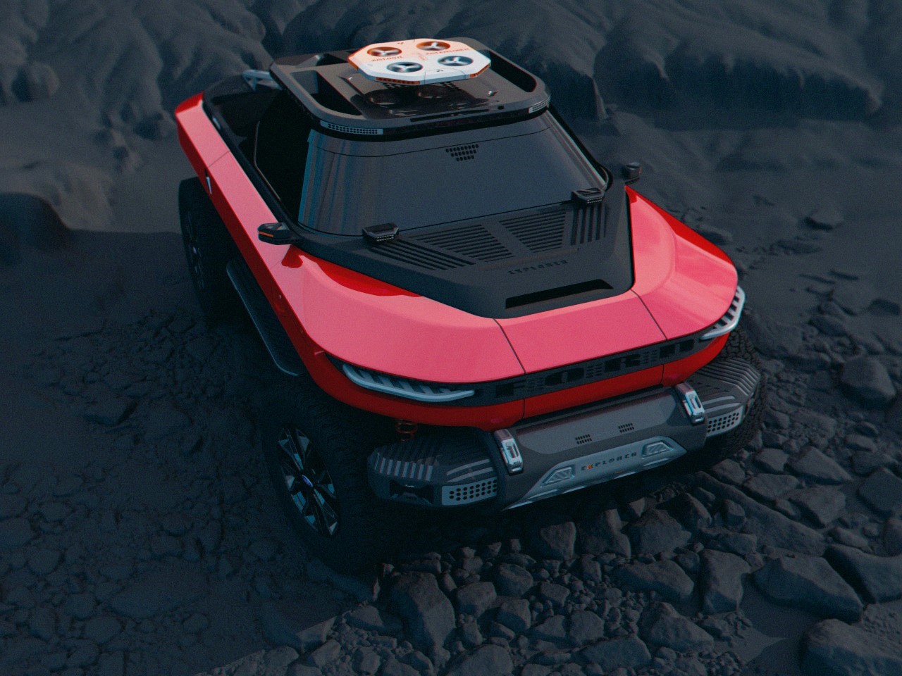 vehicle，automobile，Pickup，Ford Explorer，