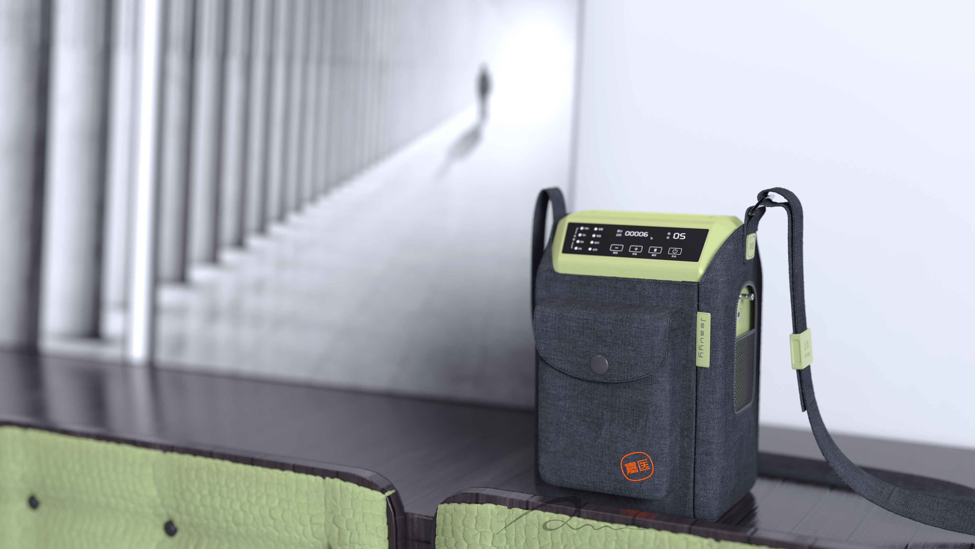 Backpack design，Portable oxygen generator backpack，