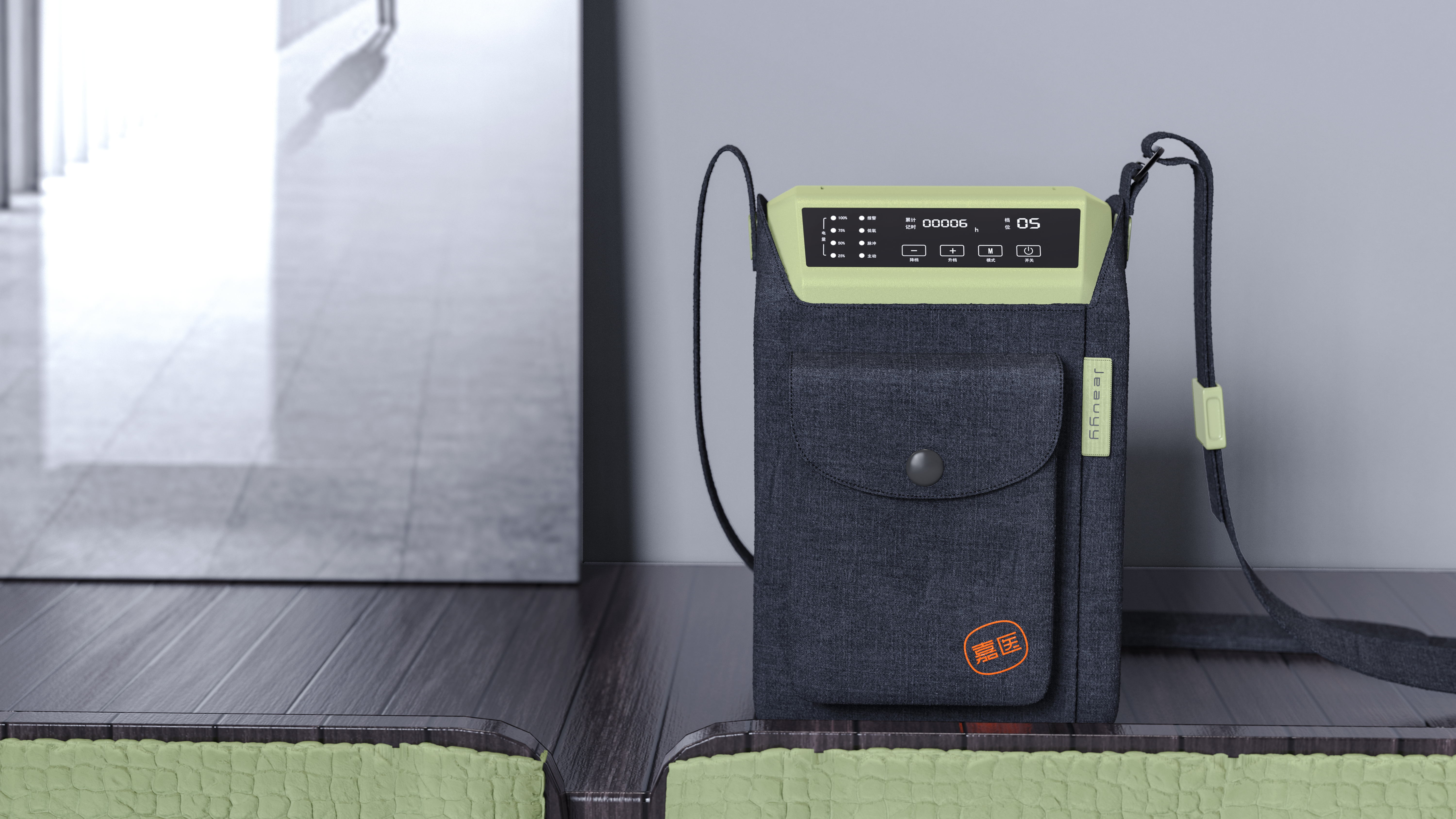 Backpack design，Portable oxygen generator backpack，