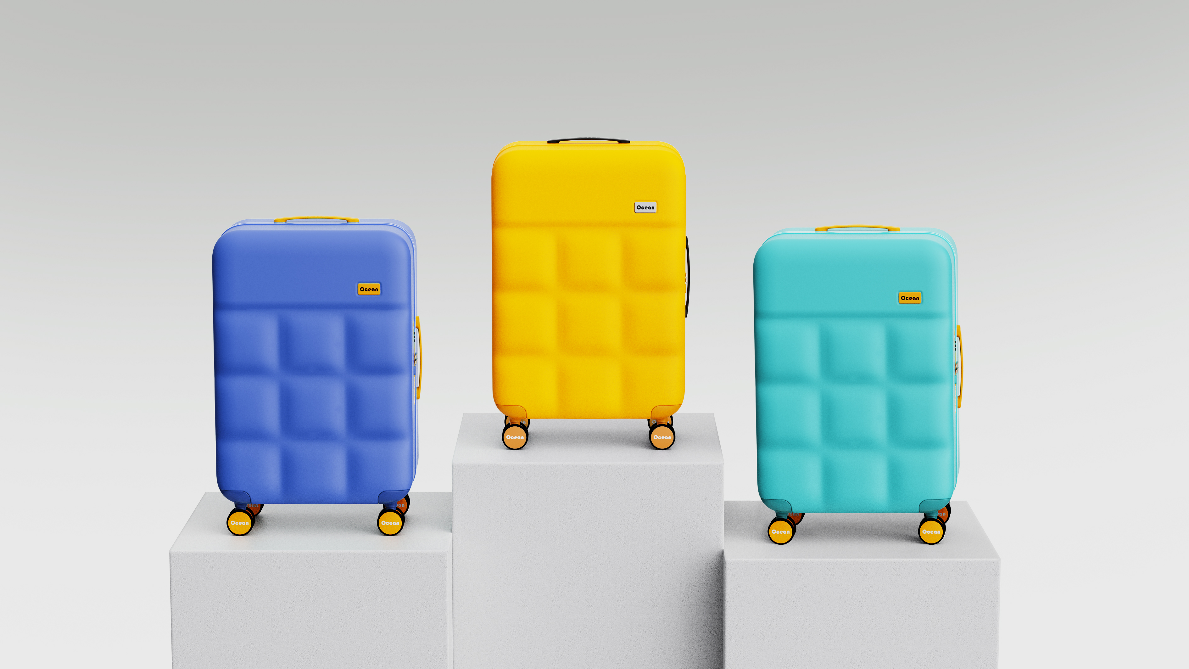 Industrial design, home travel, luggage，