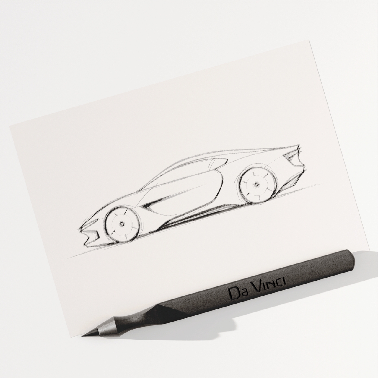 Da Vinci，pencil，bookmark，Stationery，