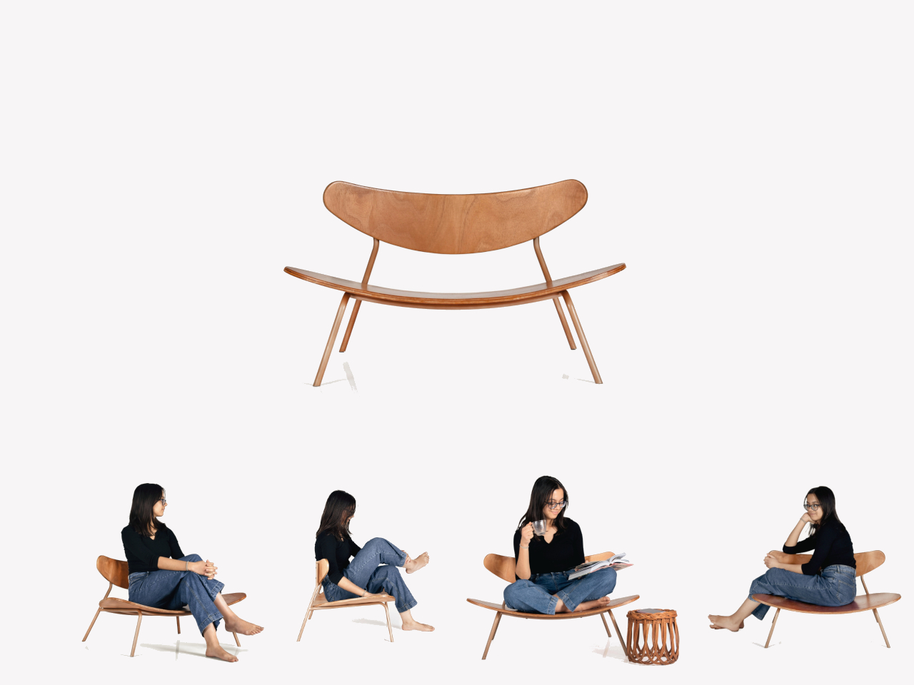 chair，furniture，Lap chair.，conceptual design，