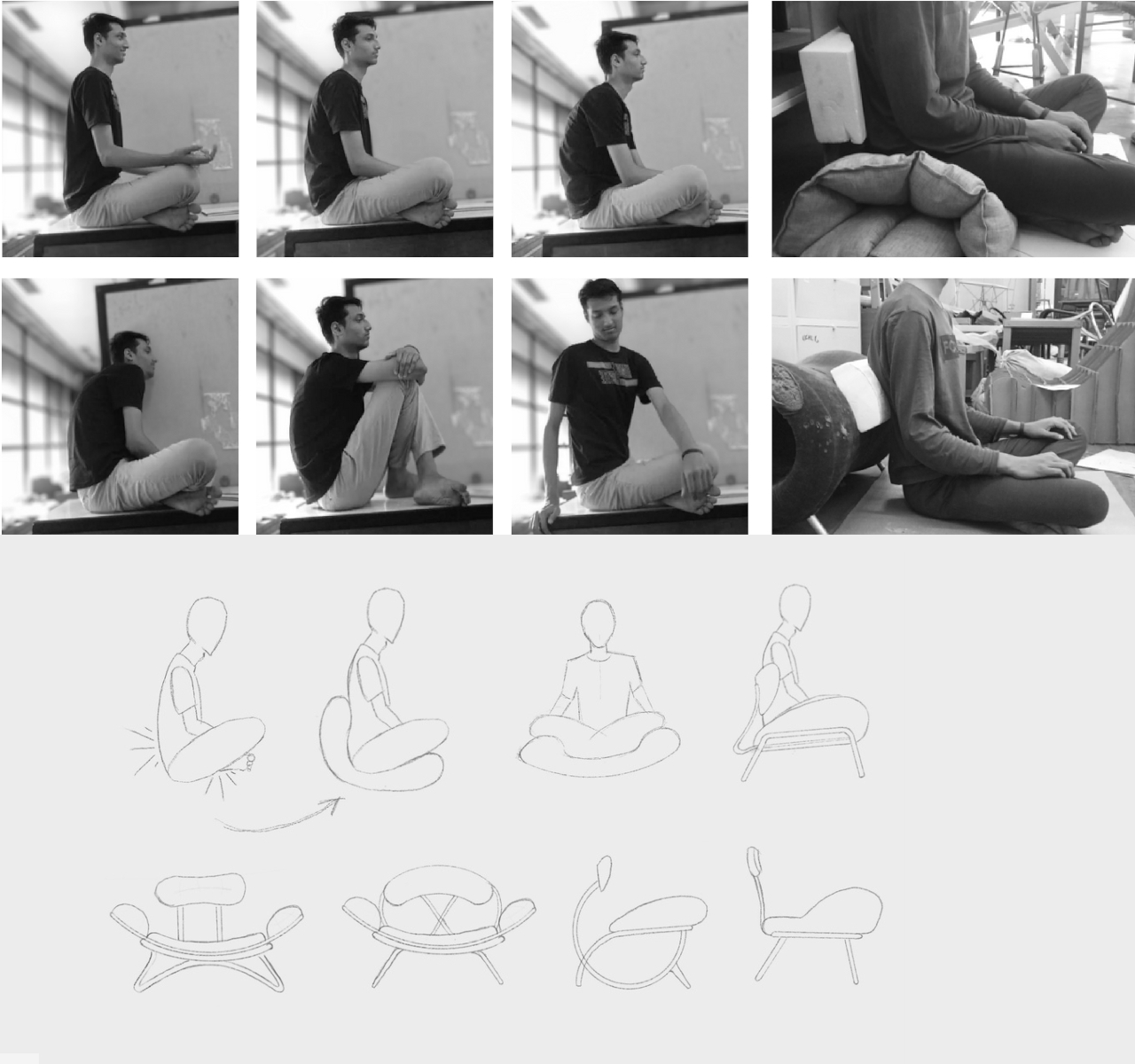 chair，furniture，Lap chair.，conceptual design，