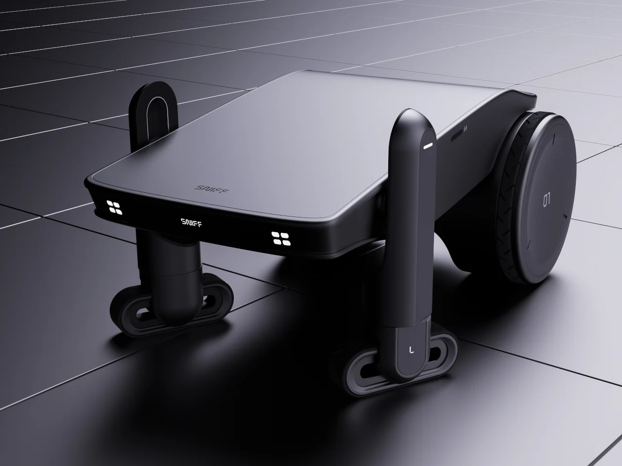 Security robot，Digital，artificial intelligence，SNIFF，