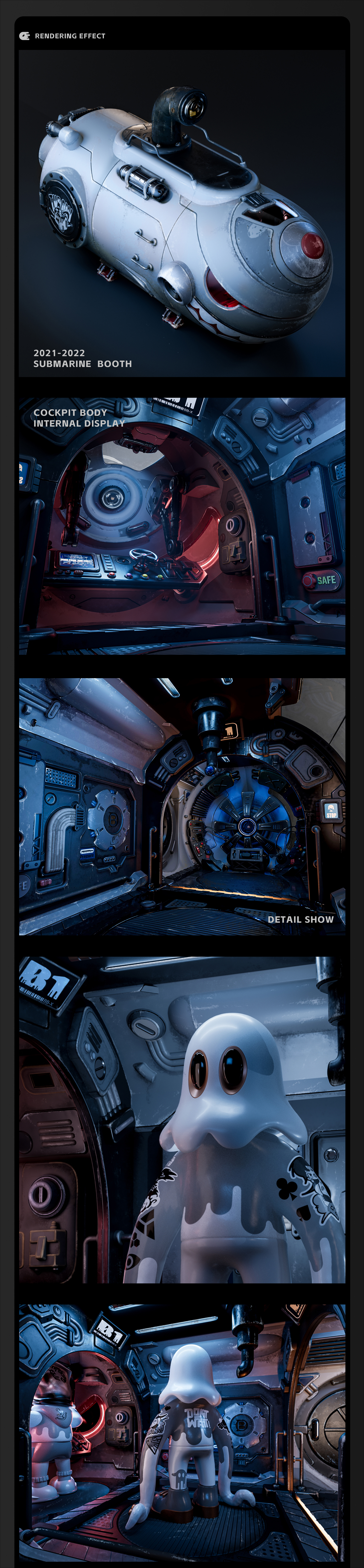 Toys，Tide play，submarine，Vehicle，Display box，Model，