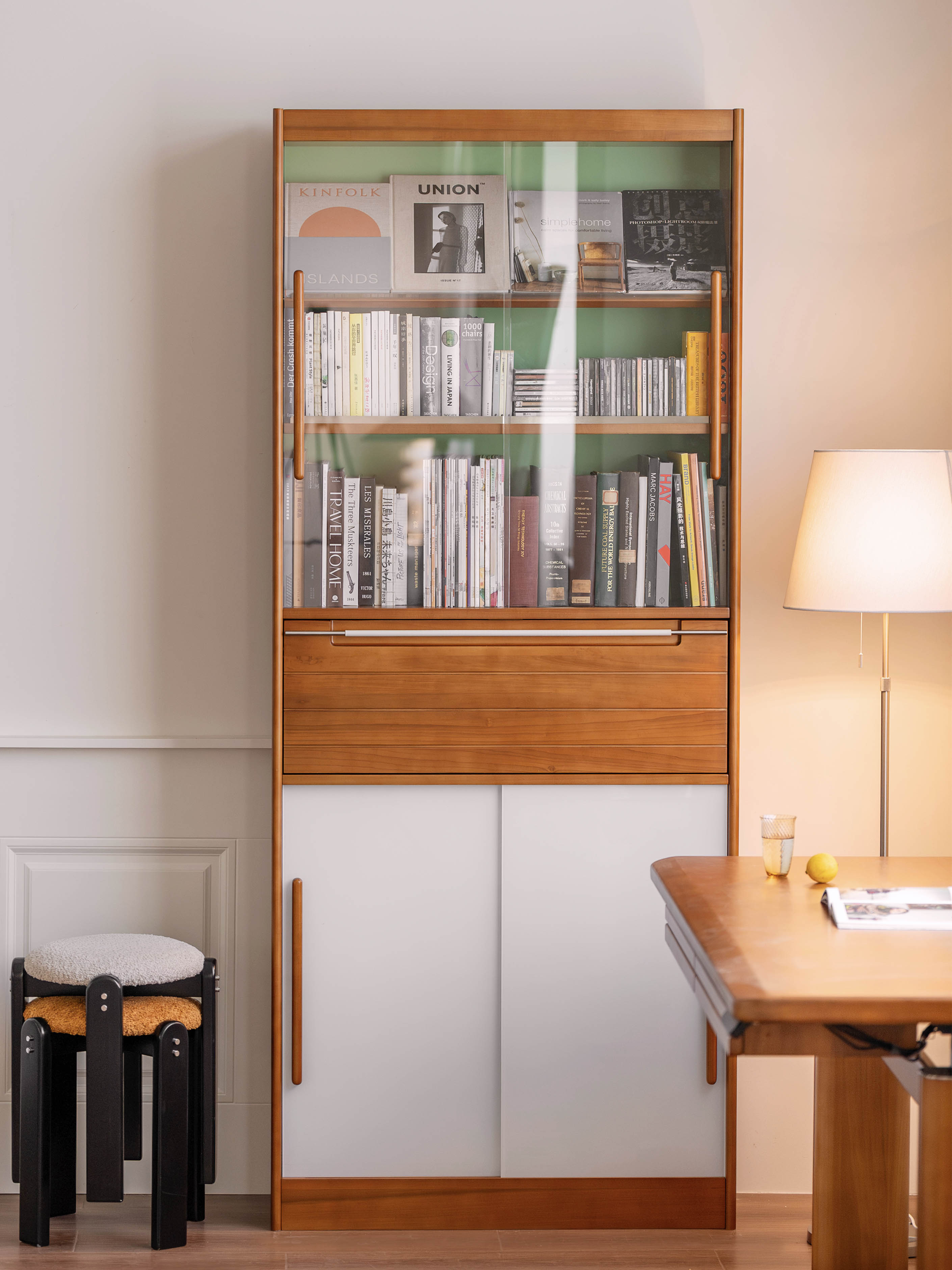 Combination bookcase，Bookcase，medieval furniture，furniture design ，Original furniture，Original design，Residential Furniture，Solid wood furniture，