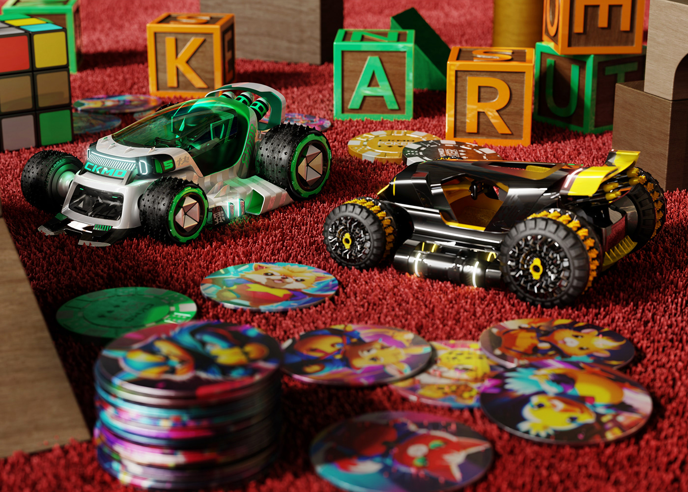 CK，Toy Kart，Toys，interest，