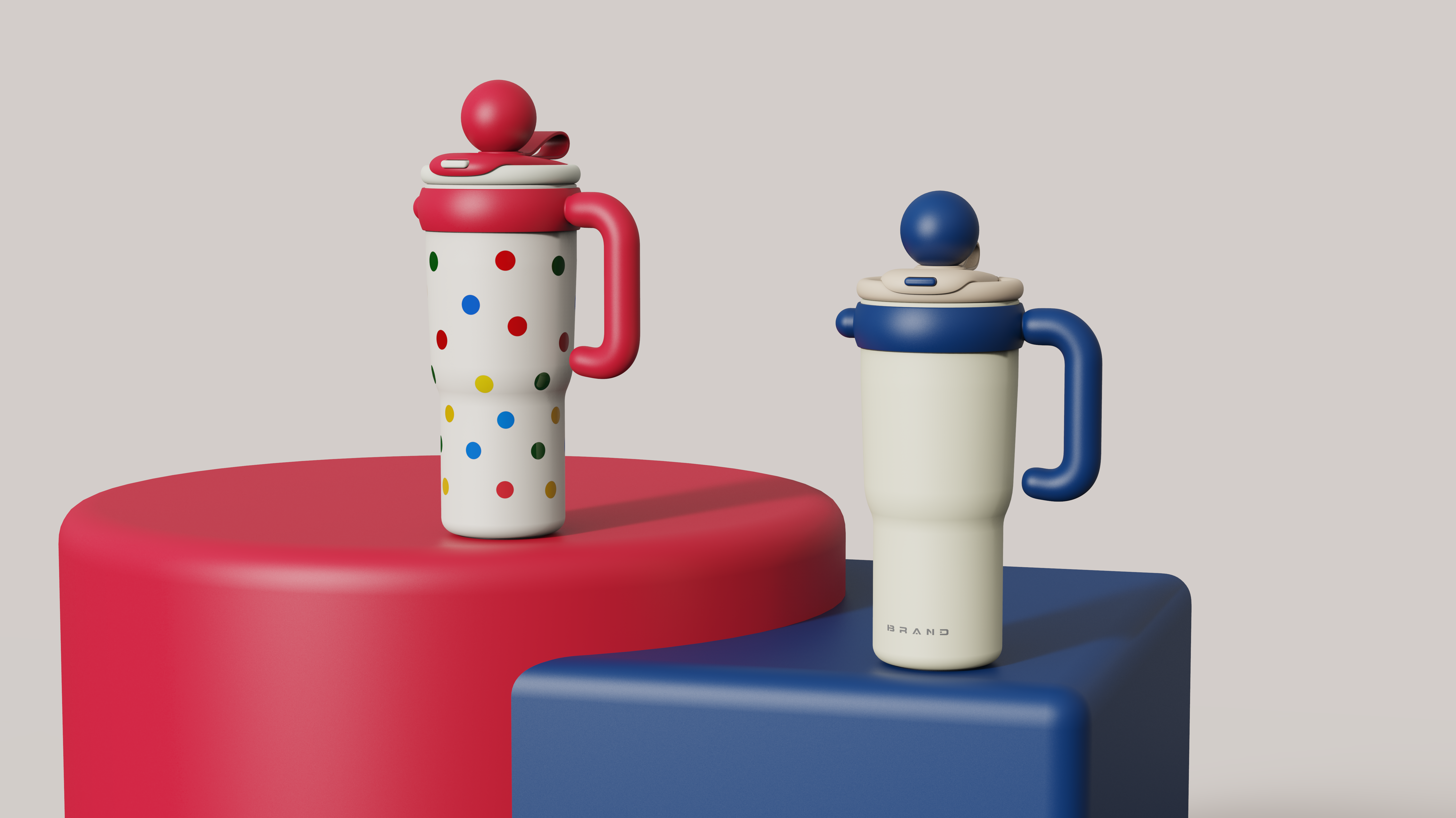 Ice Bully Cup，Car cup，fashion，Large capacity portable water cup，Home Leisure，Ergonomic grip，Long-term cold preservation，Outdoor Wild Drinking Artifact，