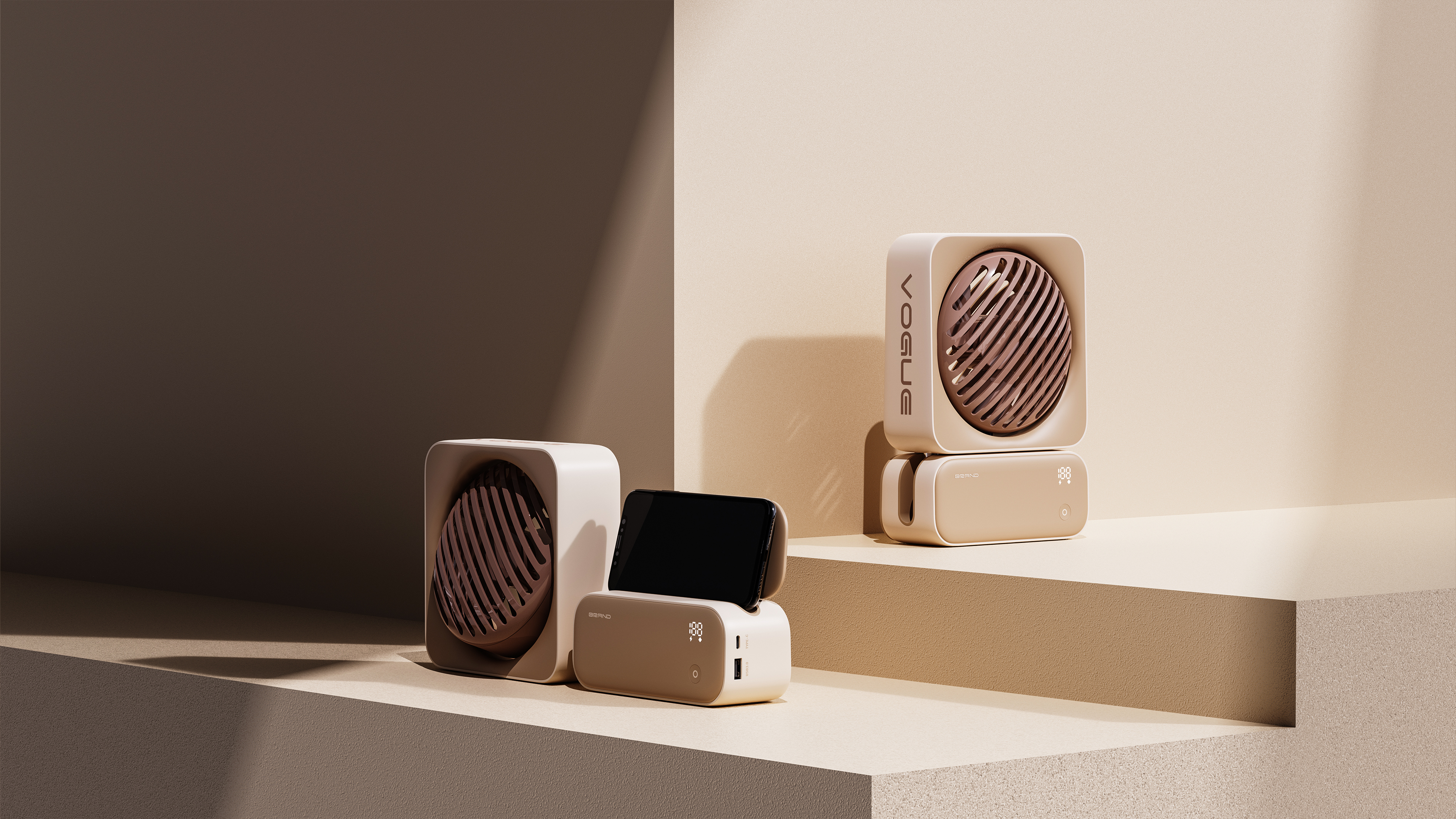 product design，product design，Household appliances，Household appliances，Desktop fan，Desktop fan，Modular design，Modular design，Round design，Round design，