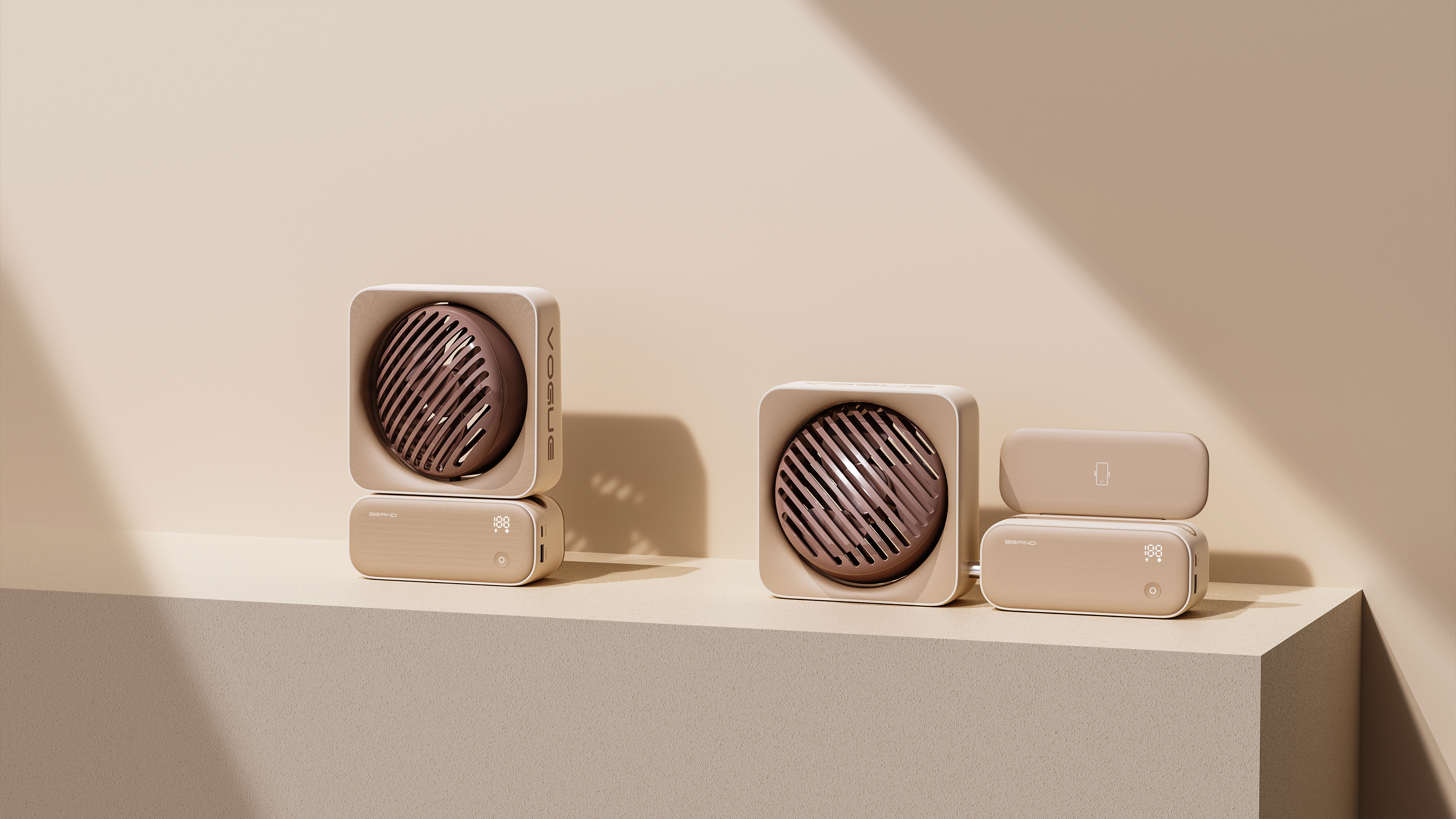 product design，product design，Household appliances，Household appliances，Desktop fan，Desktop fan，Modular design，Modular design，Round design，Round design，