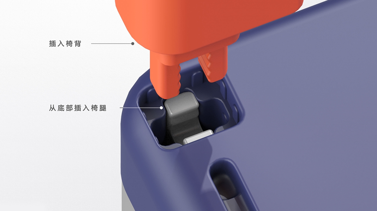 Children chair，product design，Building block chair，