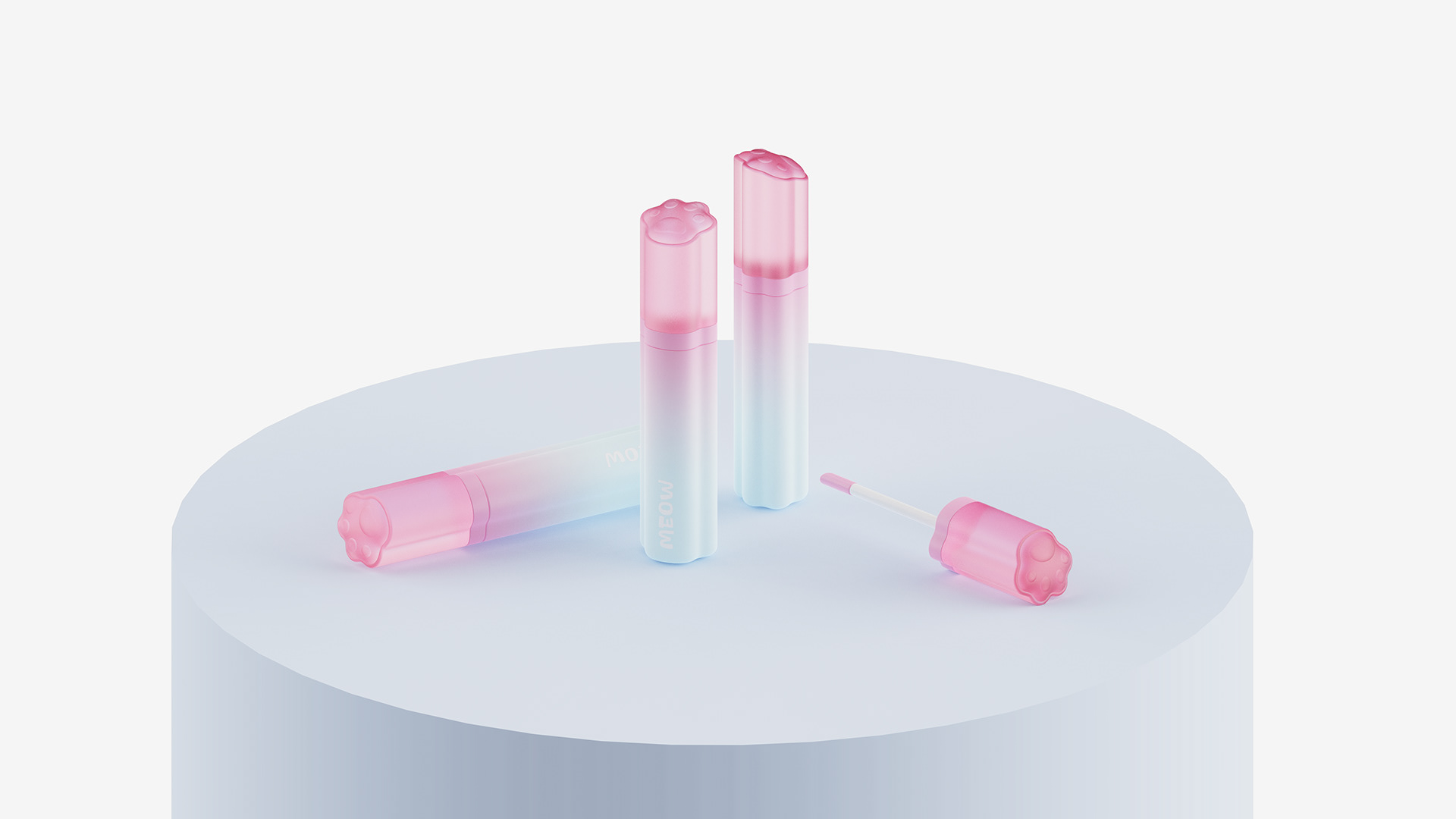 Lip Gloss，Beauty makeup，Cosmetics，Lipstick，lovely，Cat claw，