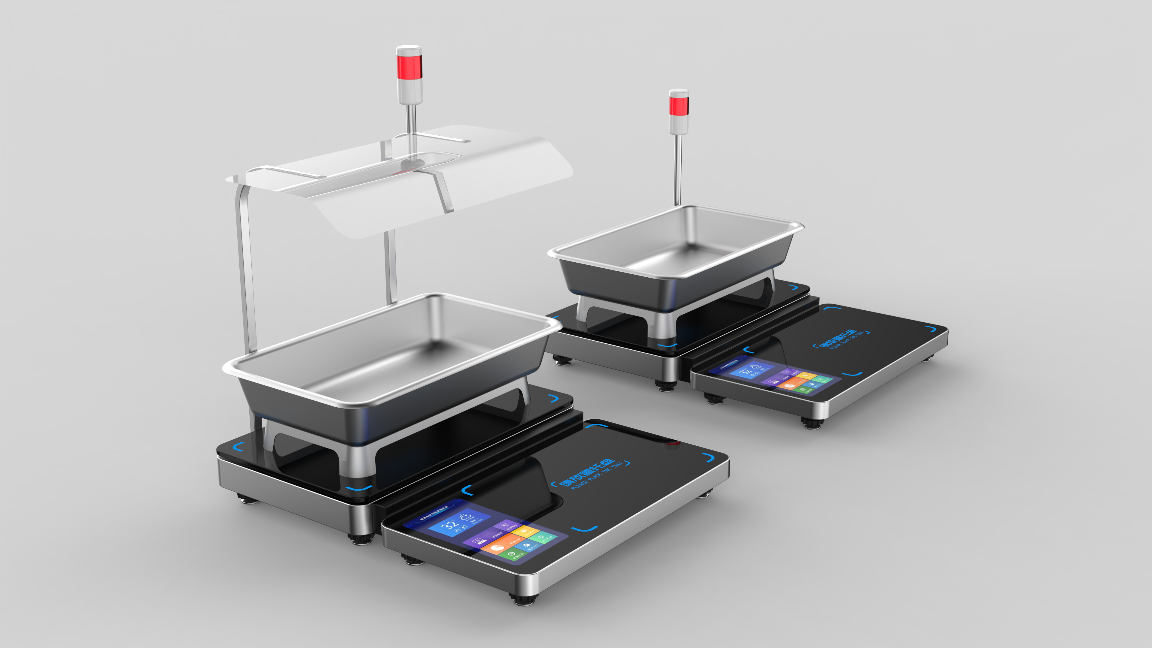 self-service weighing，Wisdom Canteen，Self-service meal pick-up，