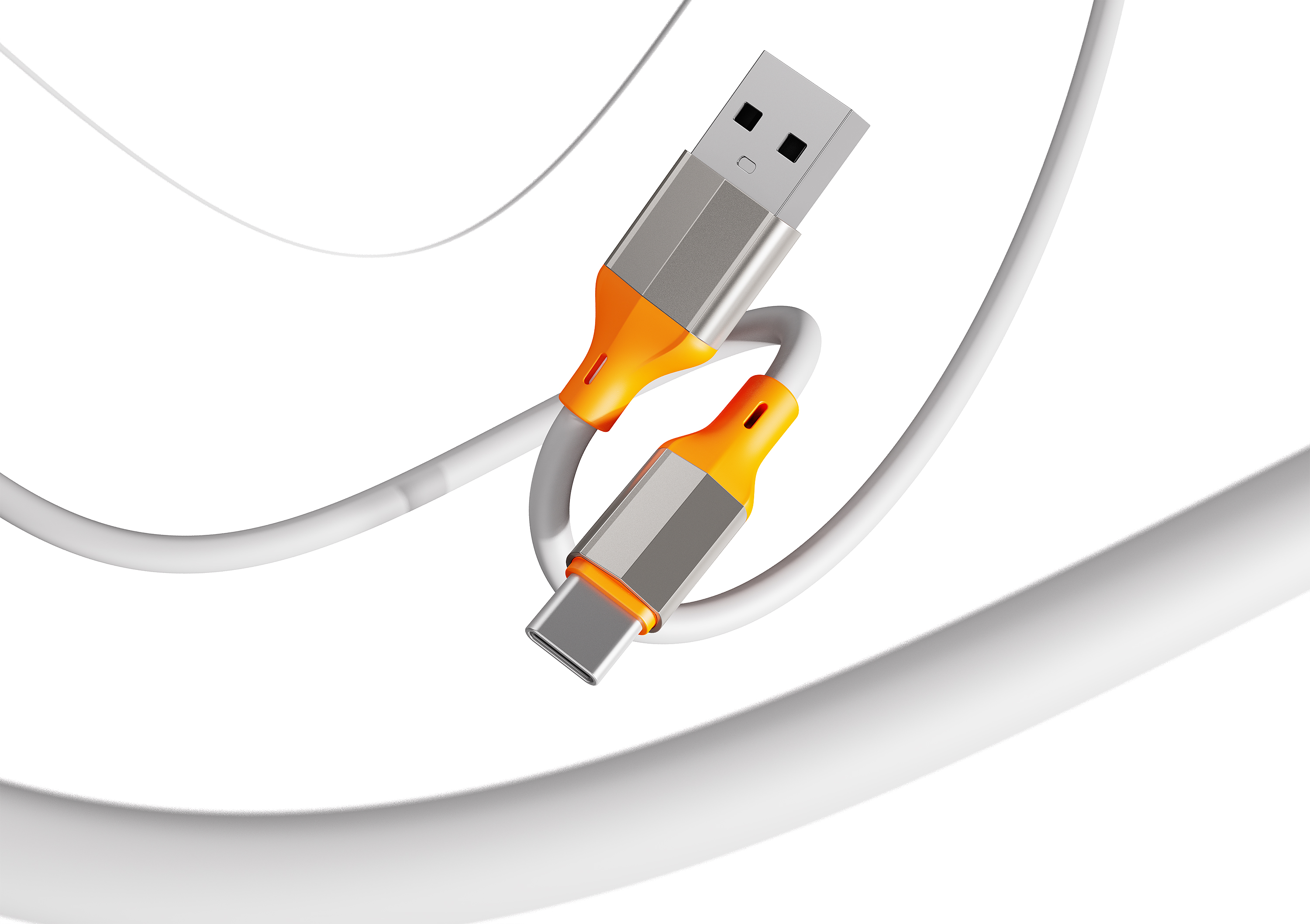 product design，industrial design，3C digital，Data line design，Fast charging line，