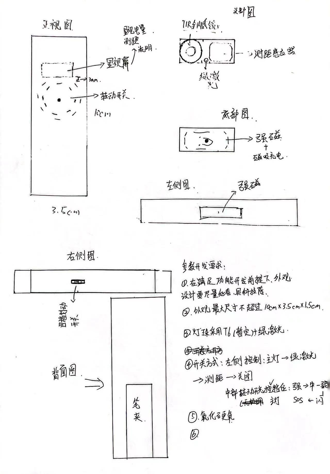 LED flashlight，product design，industrial design，Flashlight，EDC Flashlight，