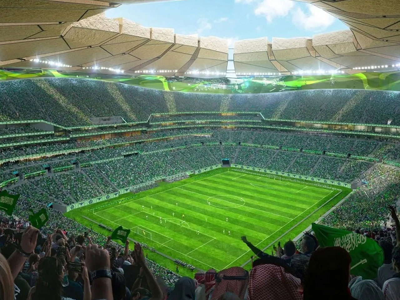 Saudi Arabia，Zero gravity，Future design，wharf，stadium，