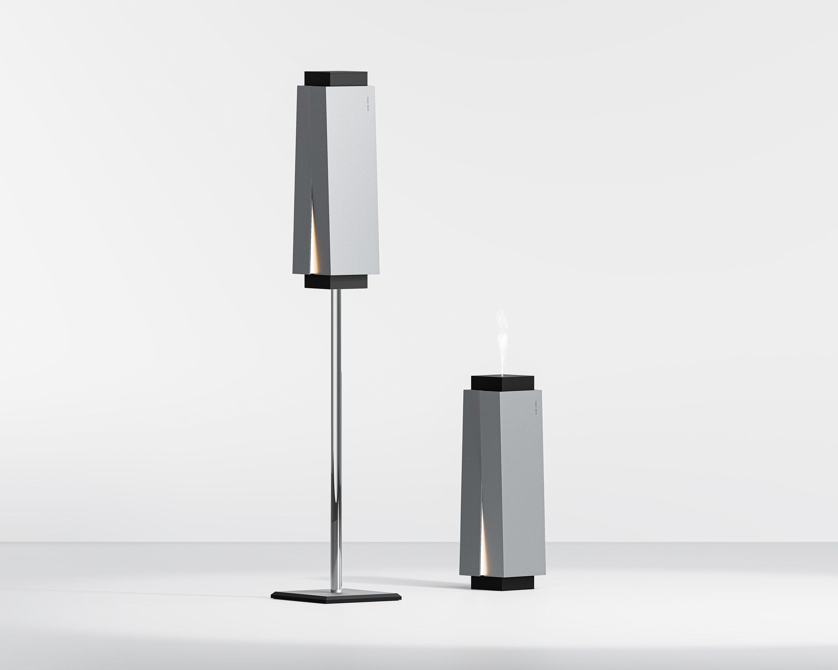 MAN BAN intelligent aromatherapy machine，product design，