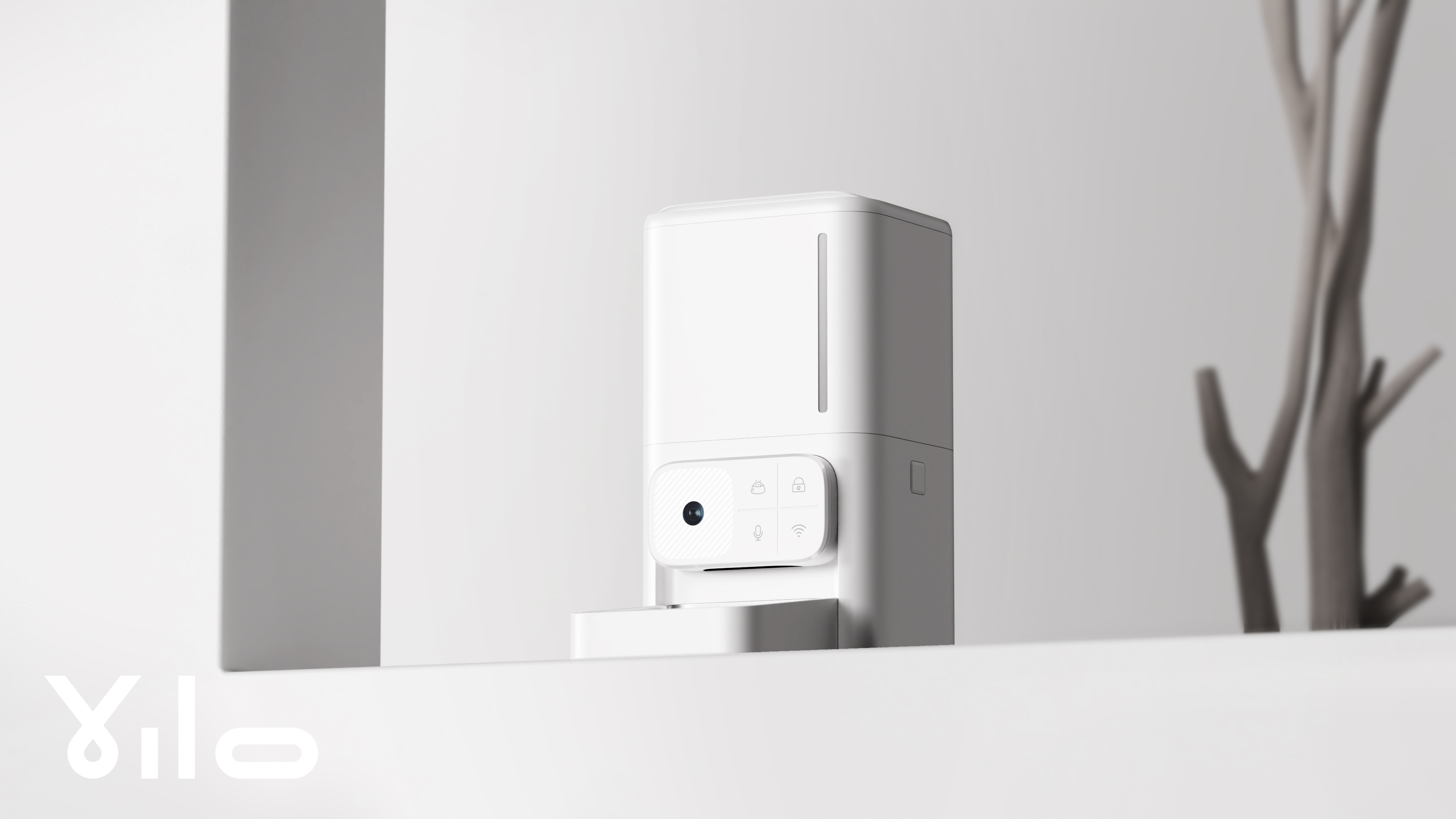 Appearance design，Japanese Minimalist，Pet Supplies & Pet，Pet feeder，