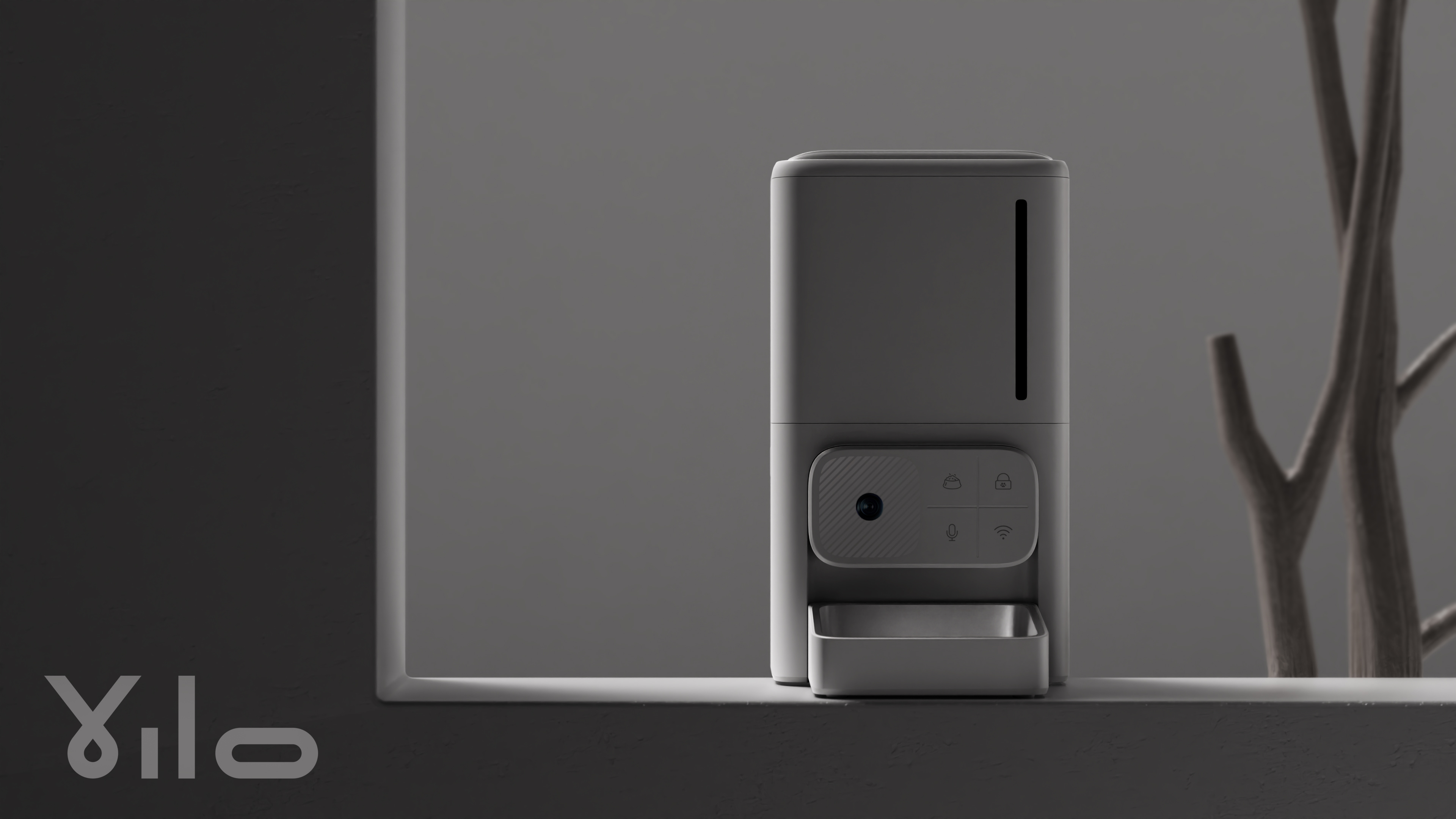 Appearance design，Japanese Minimalist，Pet Supplies & Pet，Pet feeder，