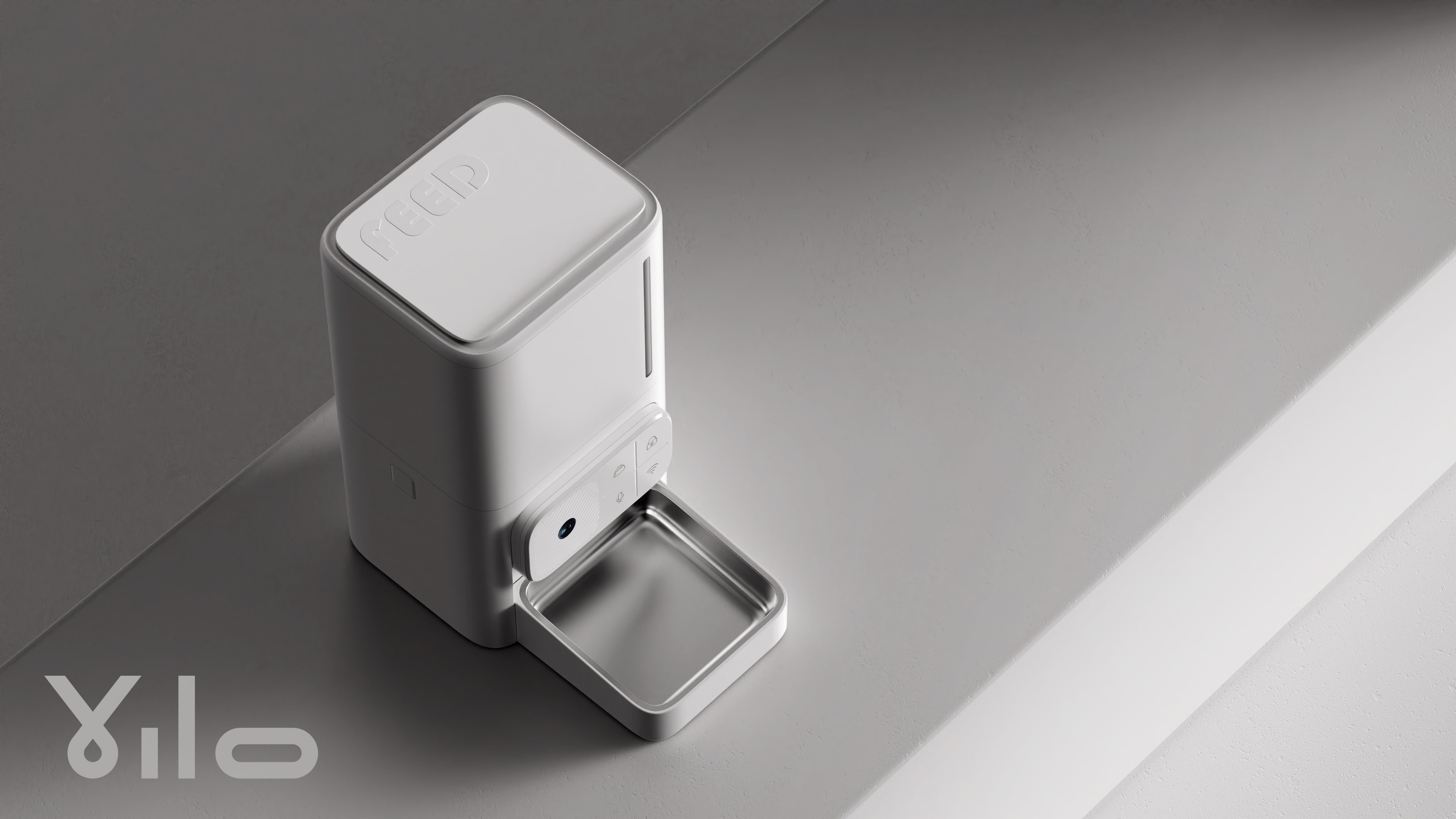 Appearance design，Japanese Minimalist，Pet Supplies & Pet，Pet feeder，