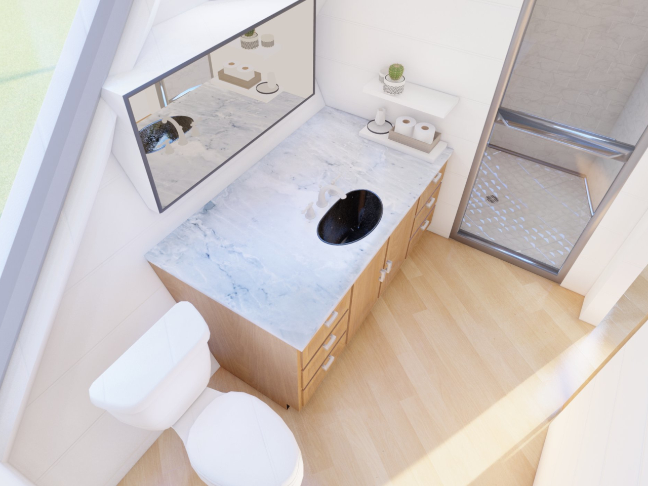 Interior design，multi-function，originality，kitchen，Pentagone，