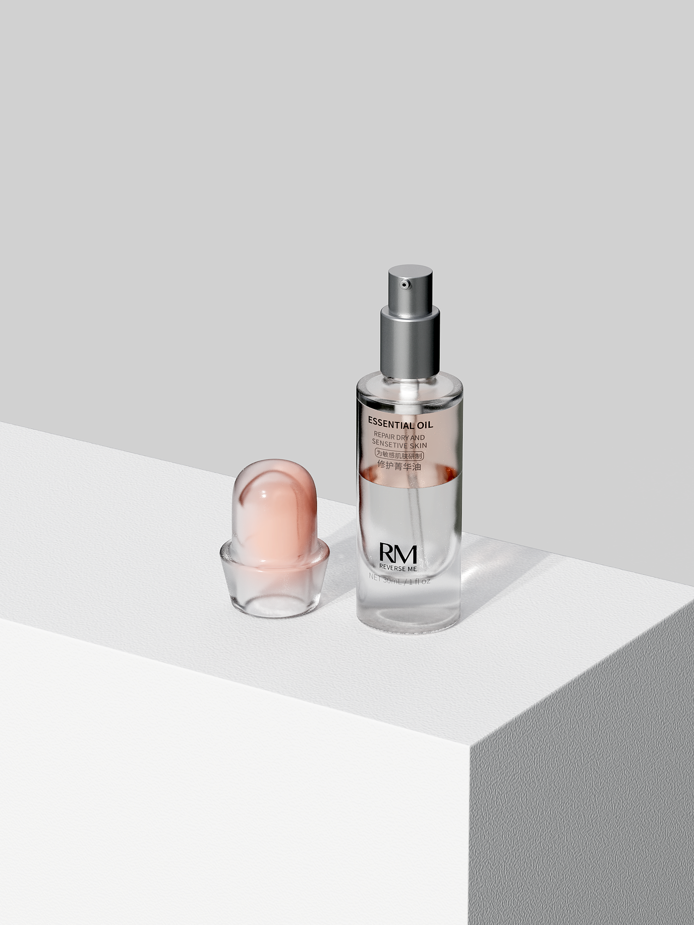 essence bottle，Bottle design，packing，product design，industrial design，Glass bottles，