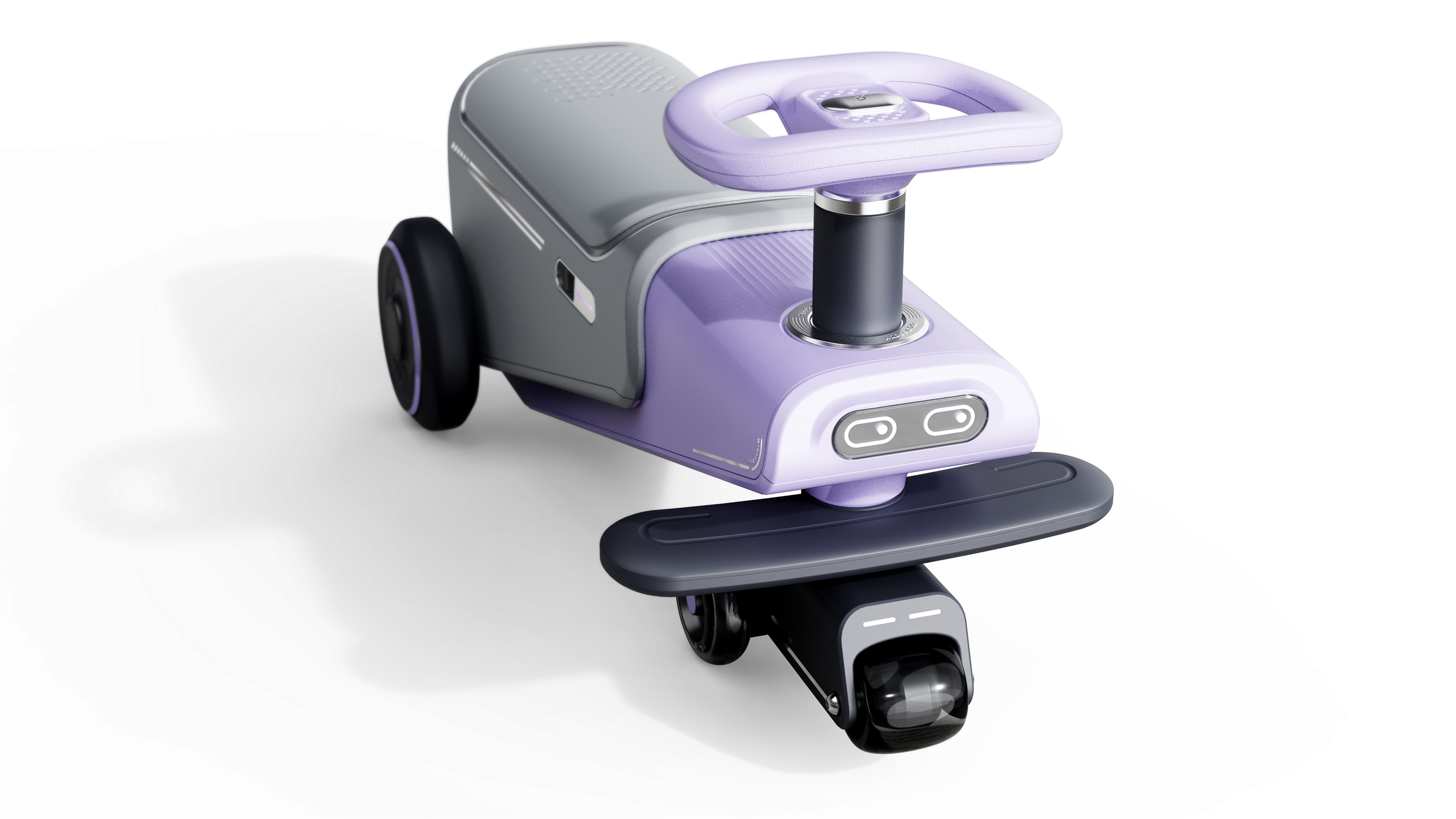 Children's dual-purpose torsion car，Creative design，product design，industrial design，Stroller design，