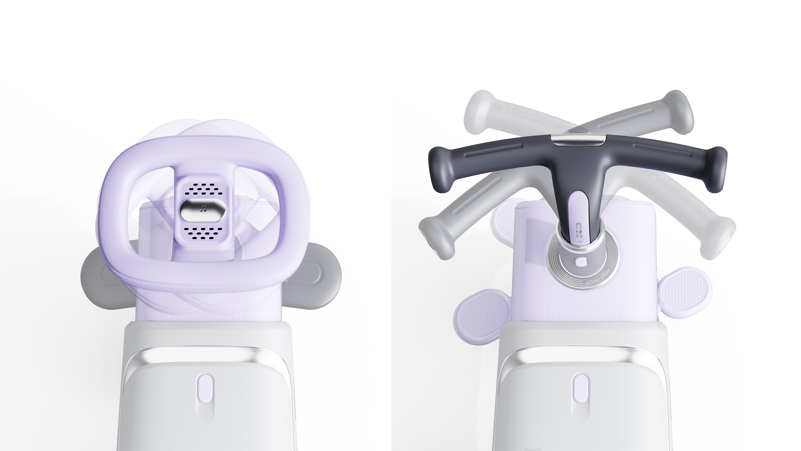 Children's dual-purpose torsion car，Creative design，product design，industrial design，Stroller design，