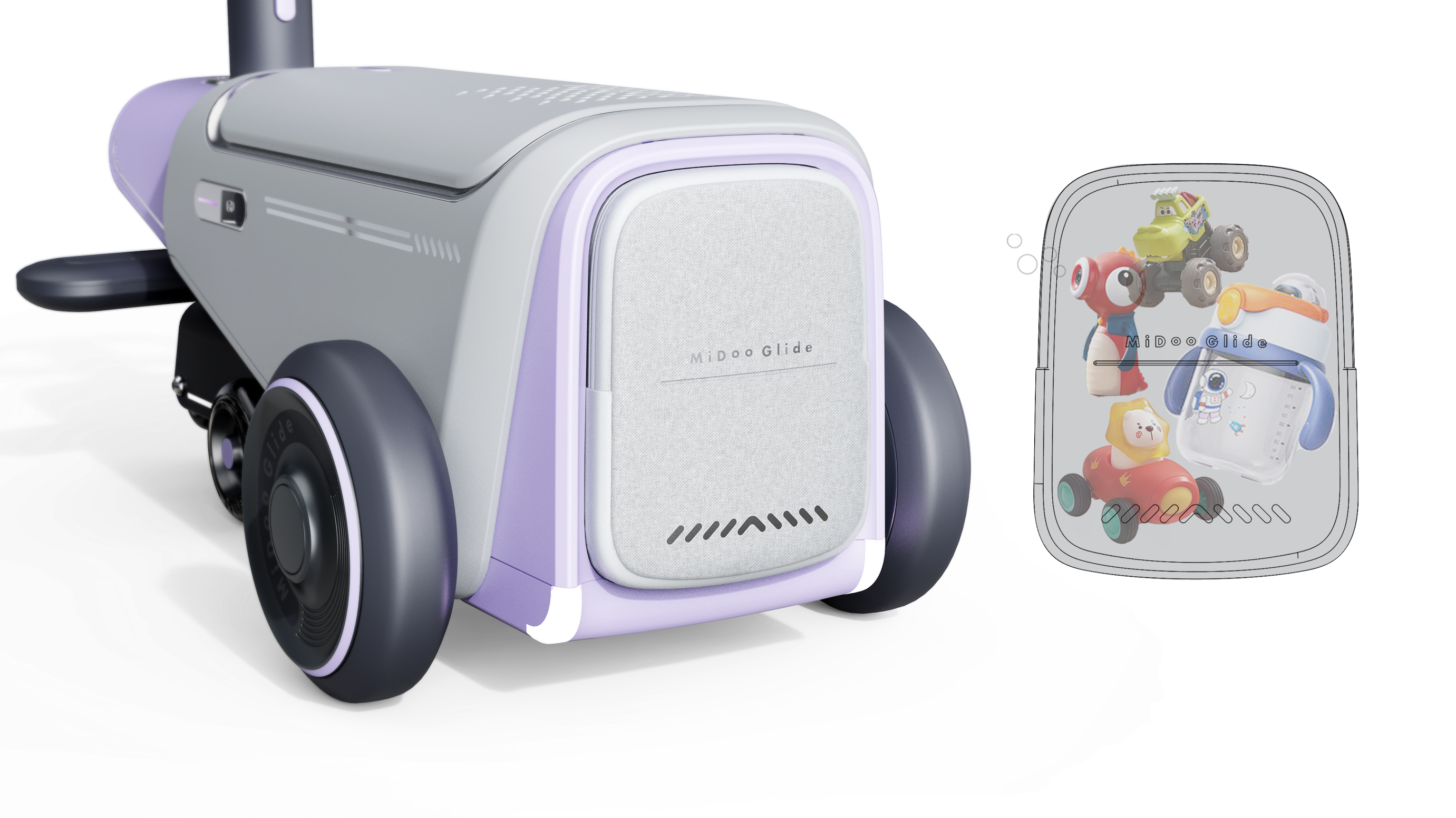 Children's dual-purpose torsion car，Creative design，product design，industrial design，Stroller design，