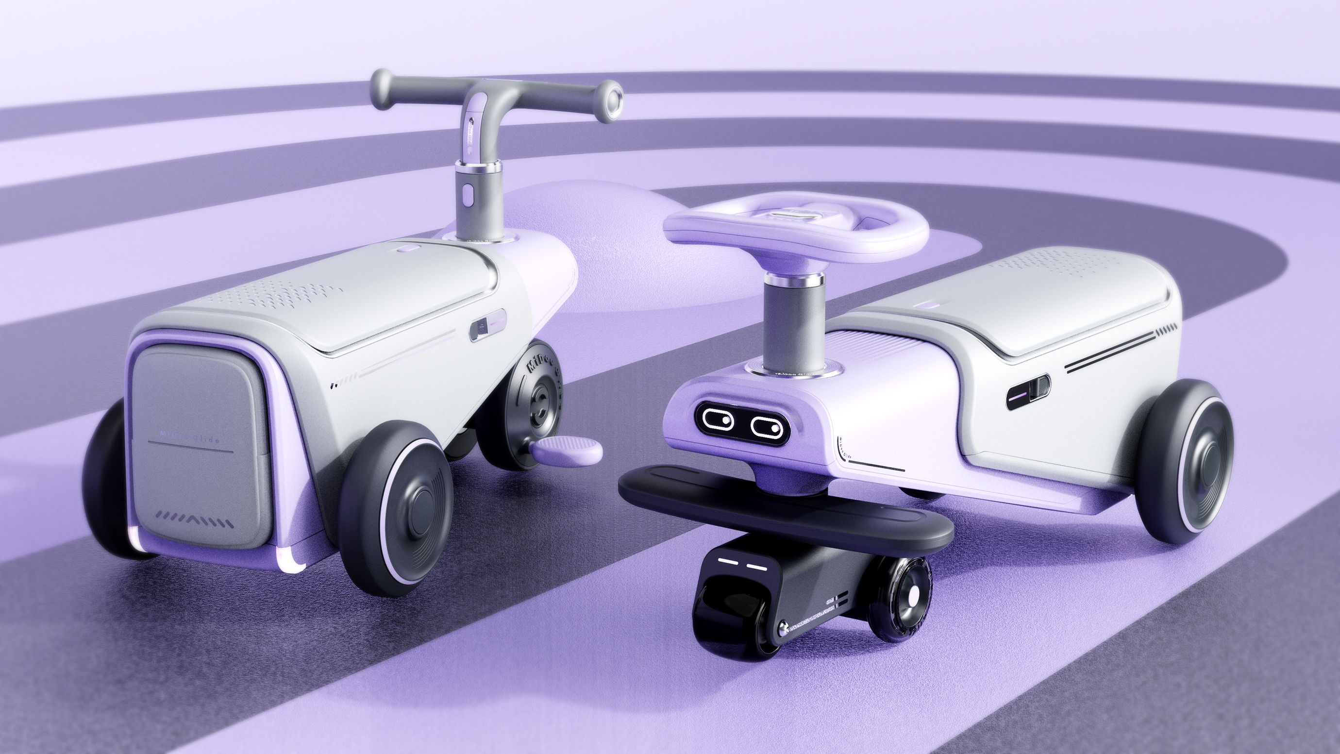 Children's dual-purpose torsion car，Creative design，product design，industrial design，Stroller design，