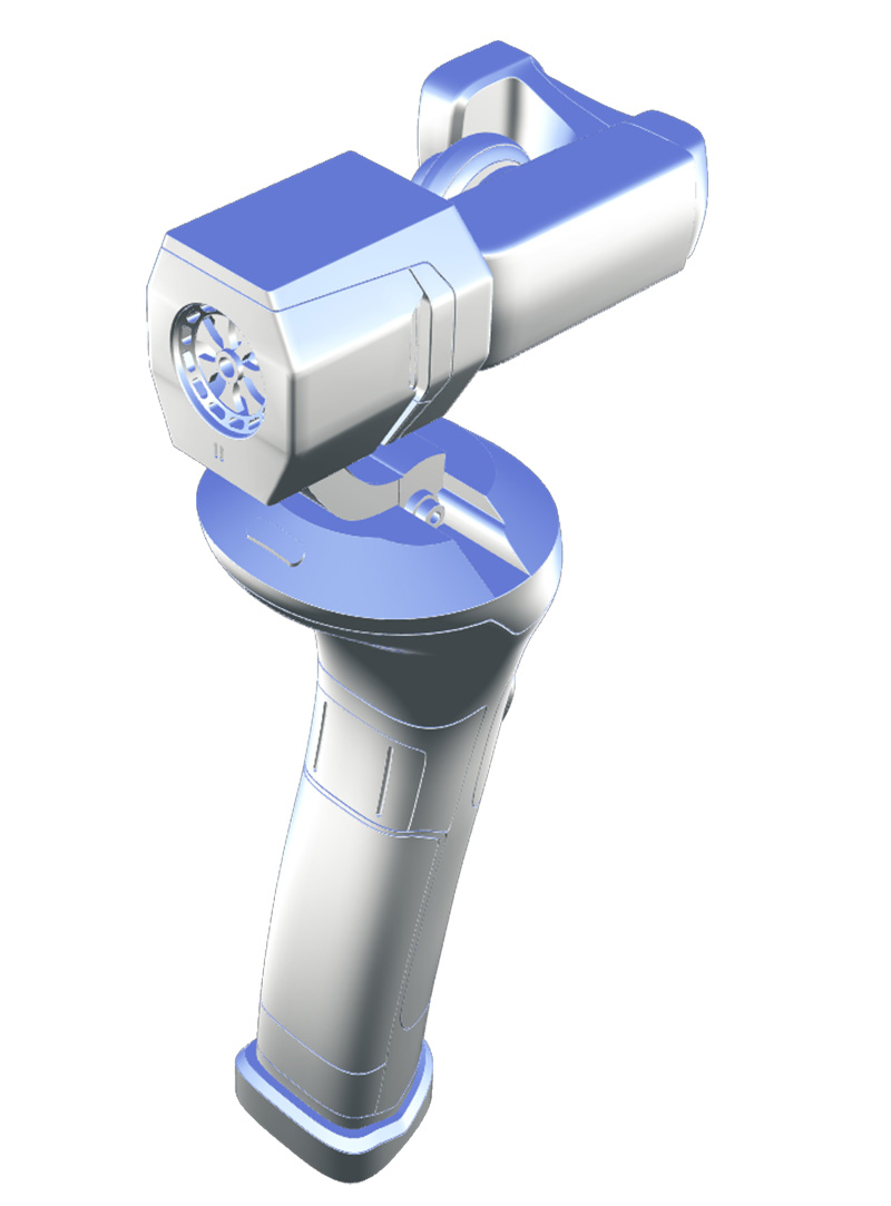 product design，industrial design，rhino，modeling，Handheld PTZ，keyshot，Industrial product design，