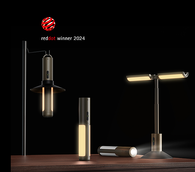 Mobile lighting，camping outfit，Flashlight，Xiaomi Youpin，Crowdfunding Explosive，On-board equipment，Camping lamp，red dot，