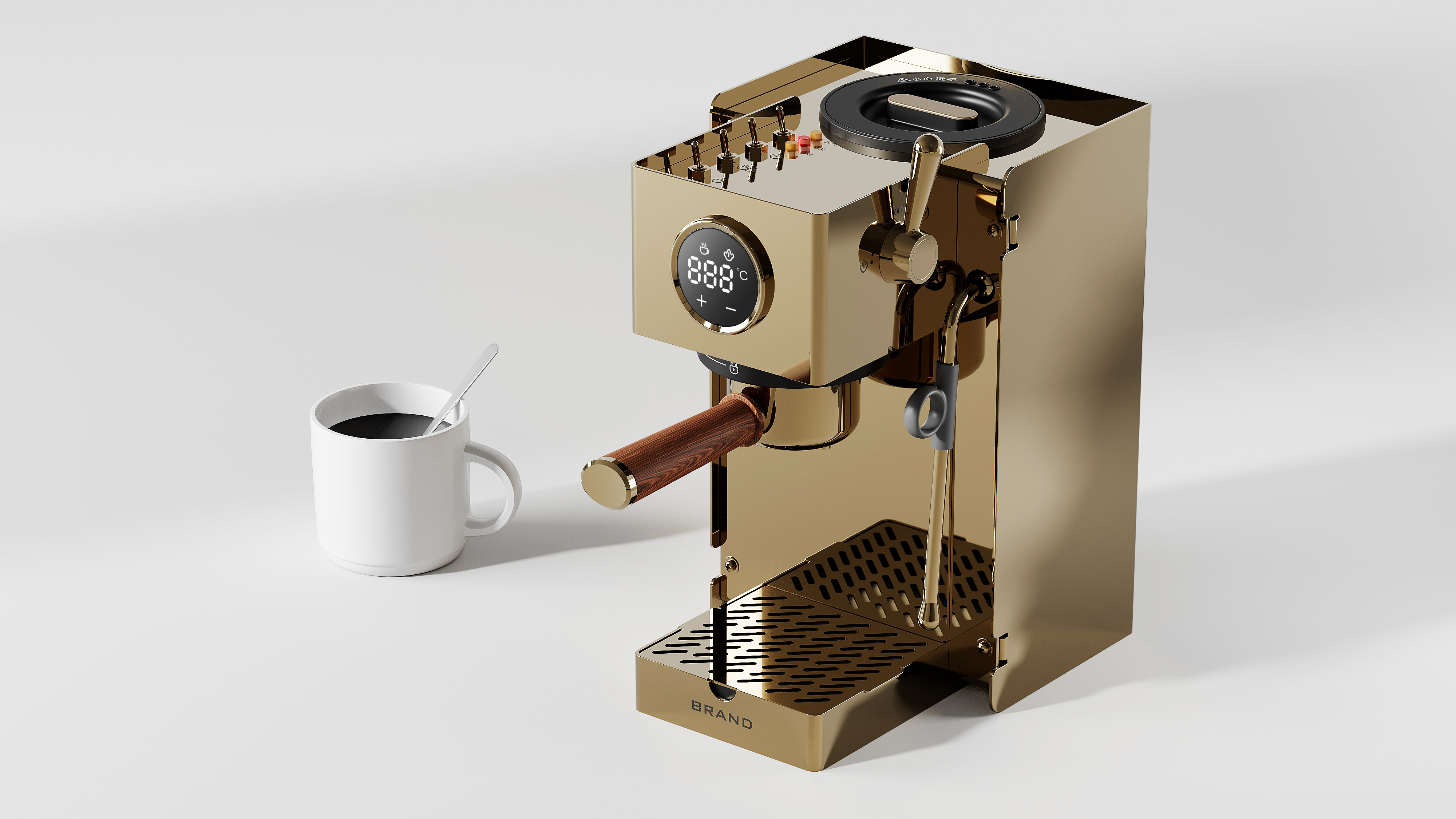 # High-end Home Appliances# Coffee Art# Life Aesthetics，Coffee machine，