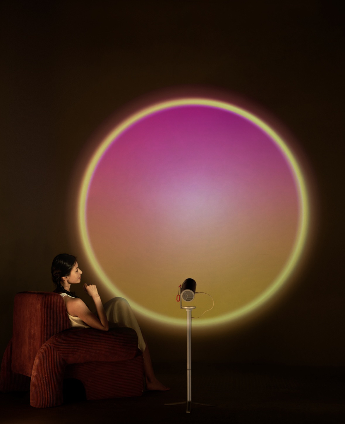 Projector，Sunset light，