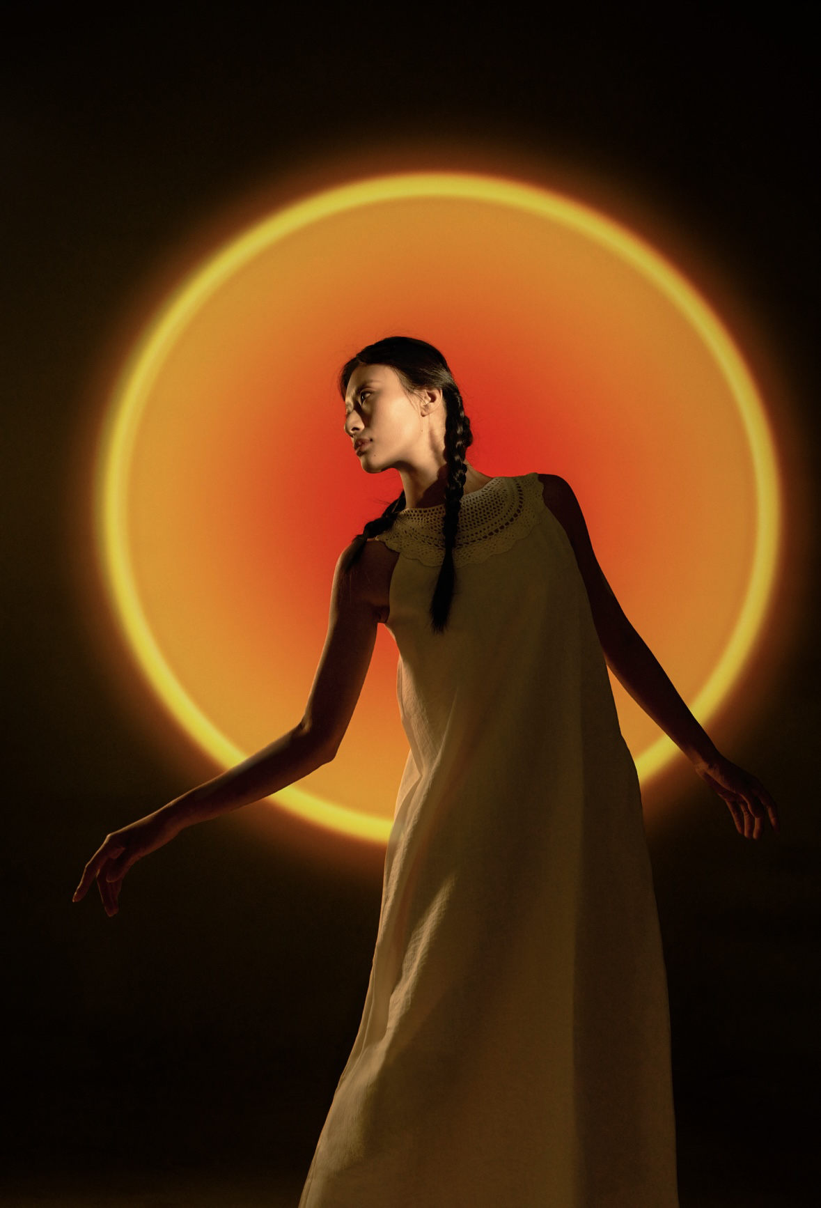 Projector，Sunset light，