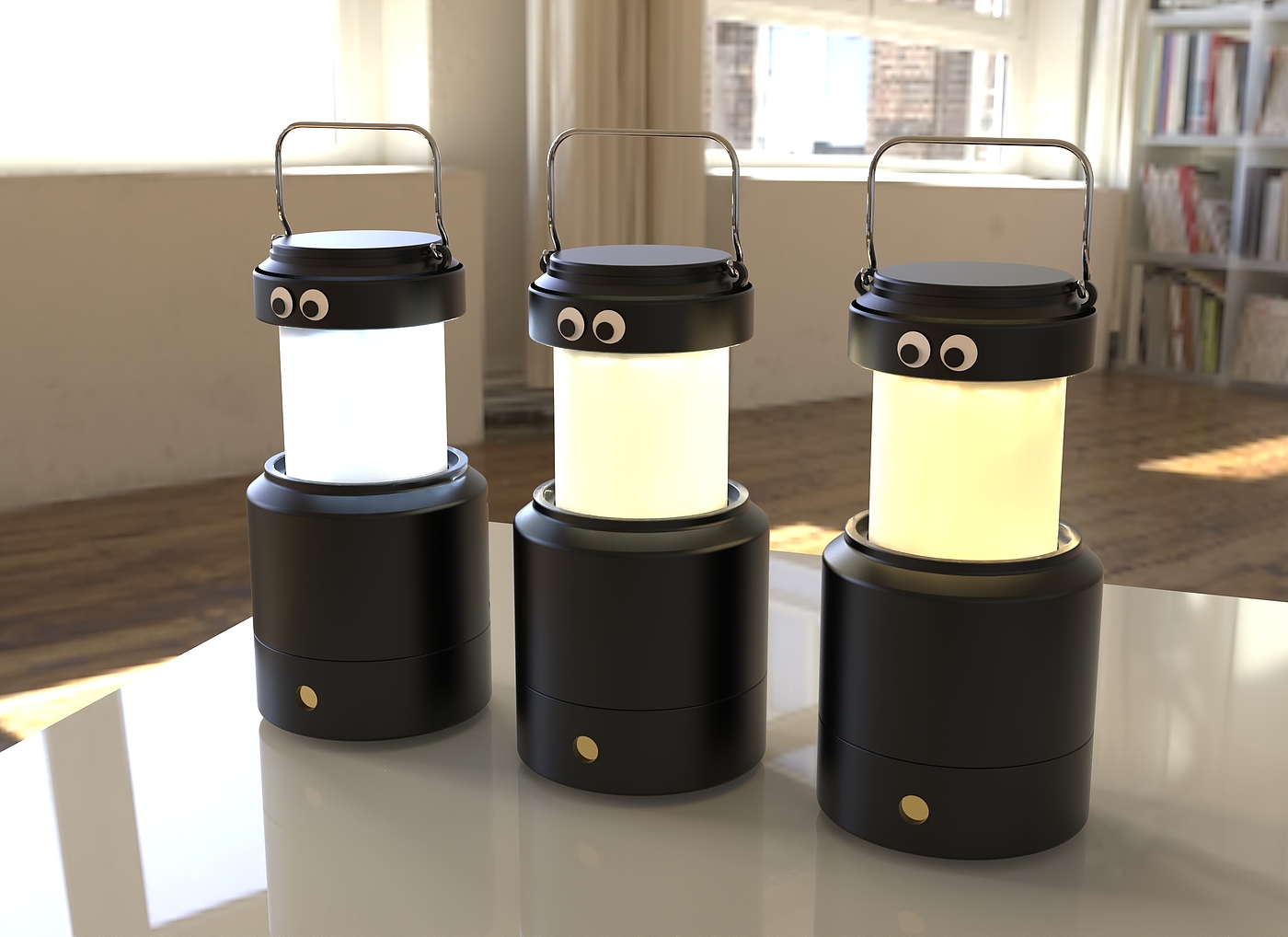 Camping lamp，lamps and lanterns，outdoors，lovely，coal briquettes，