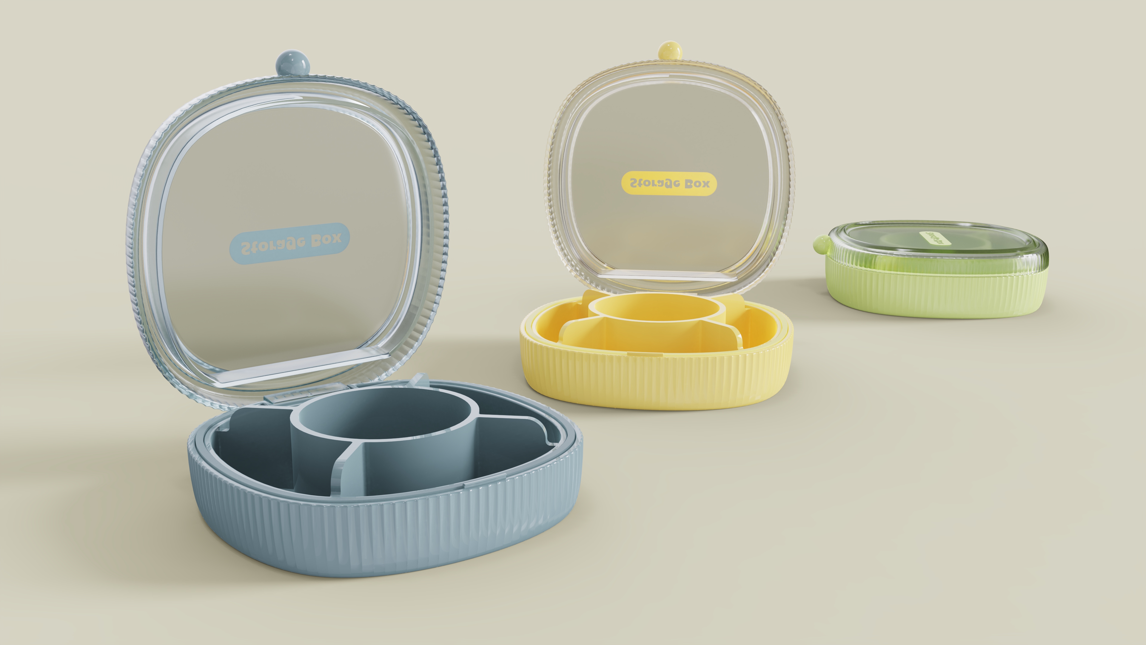 Small jewelry storage, medicine storage，