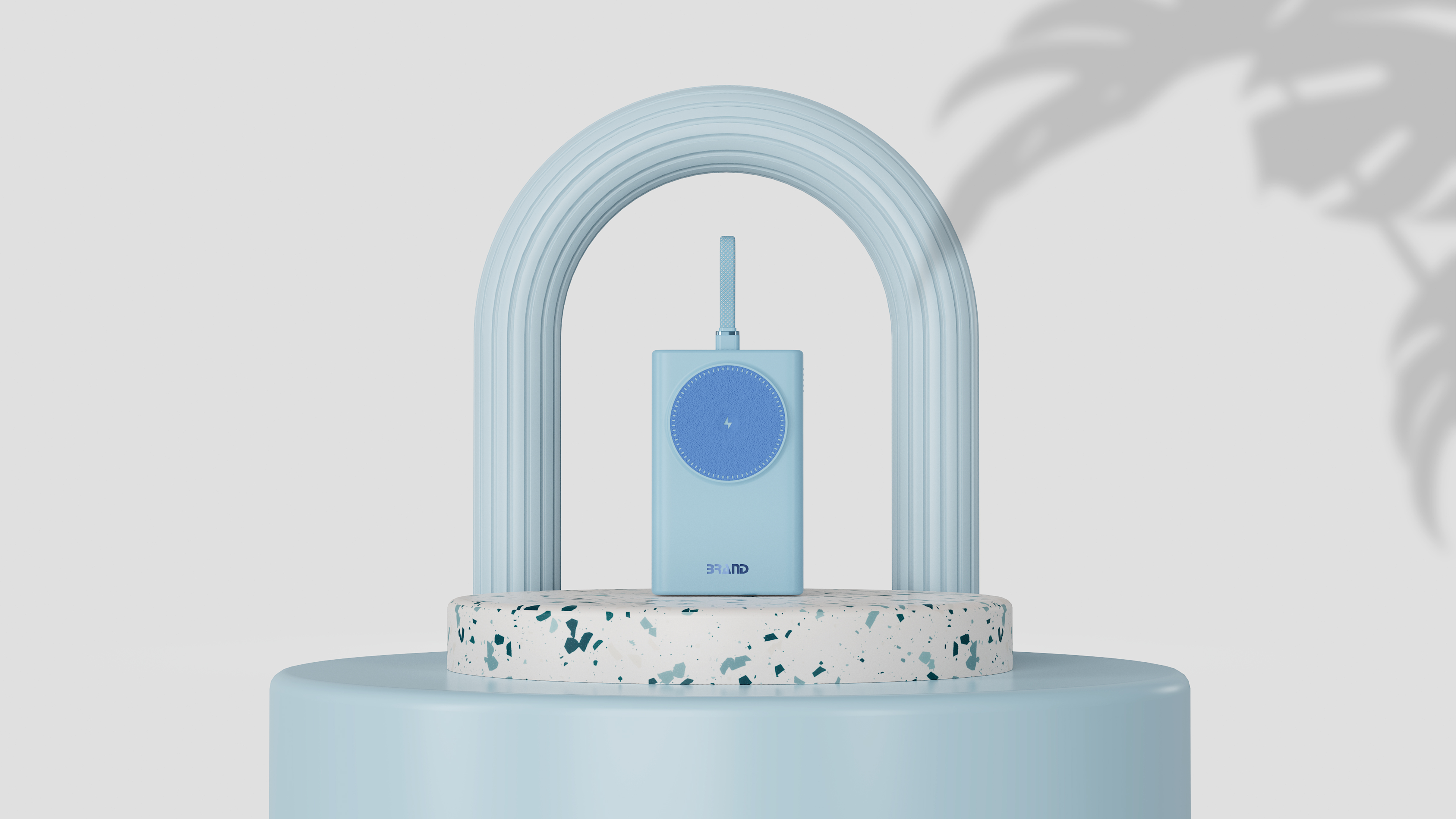 Magnetic suction wireless charging，Since the line mobile power，3C products，