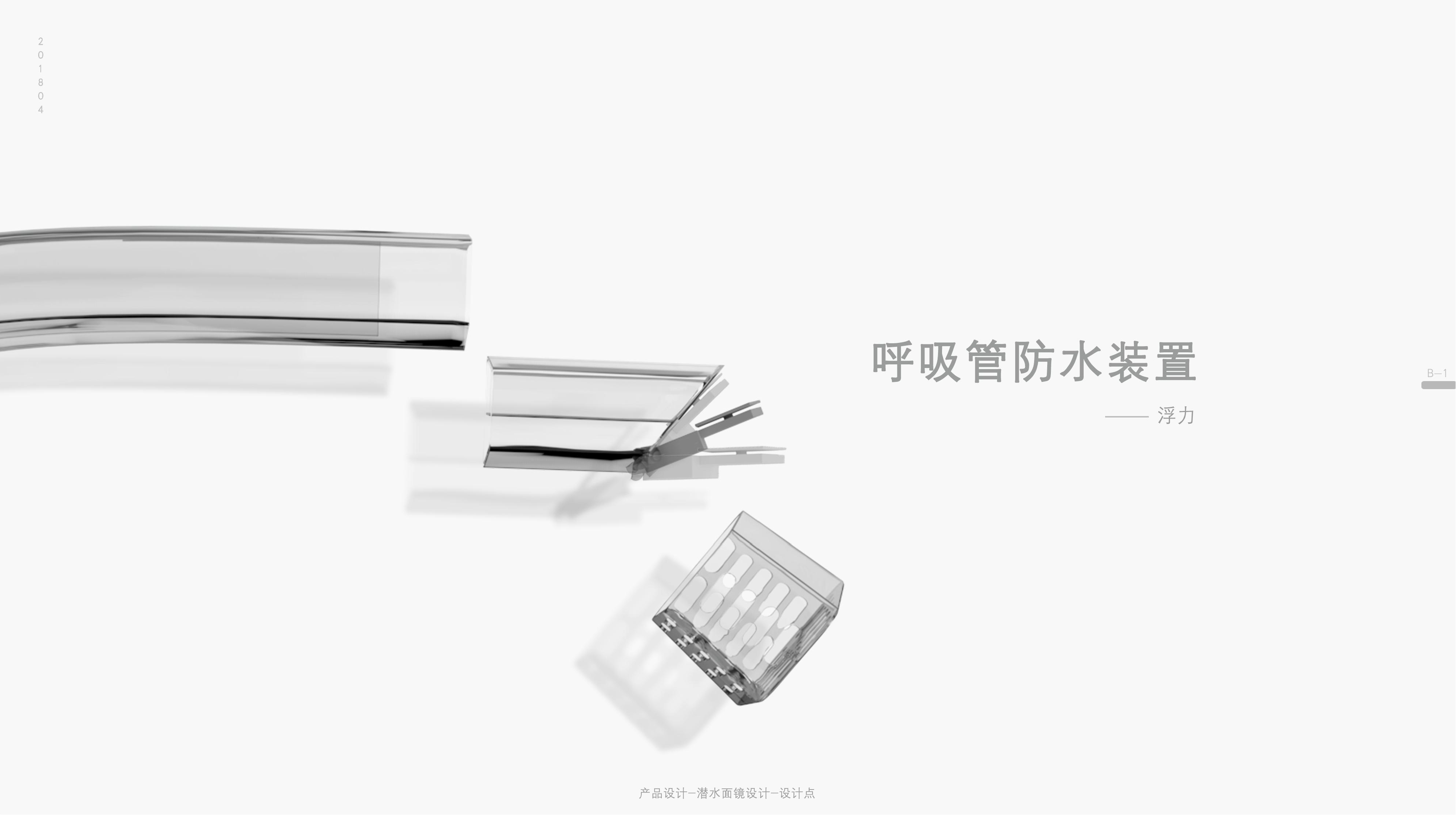 Diving goggles, water pressure, density, respiration rate，