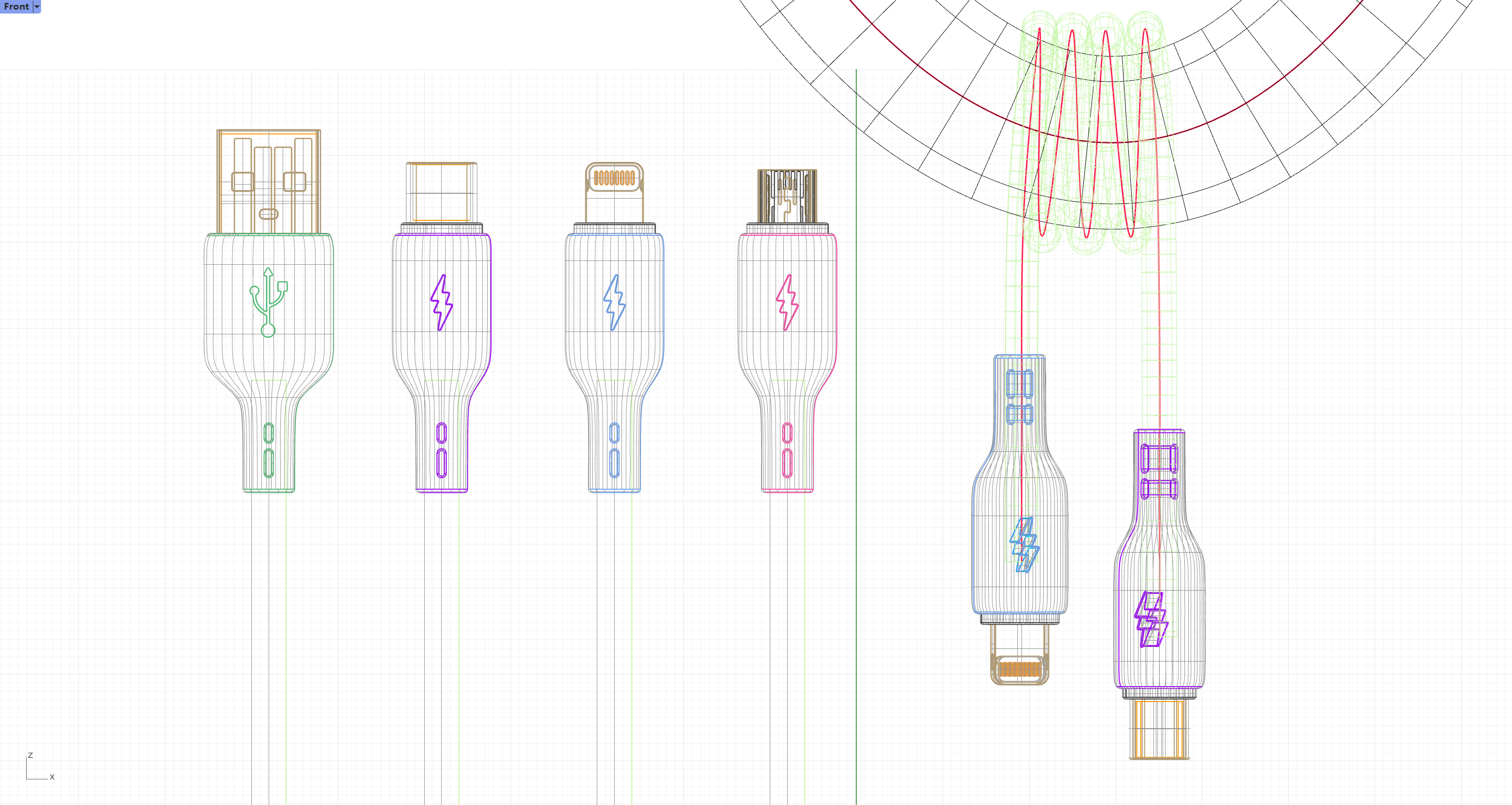Silicone data line，product design，industrial design，3C digital，Silicone data line，product design，industrial design，3C digital，