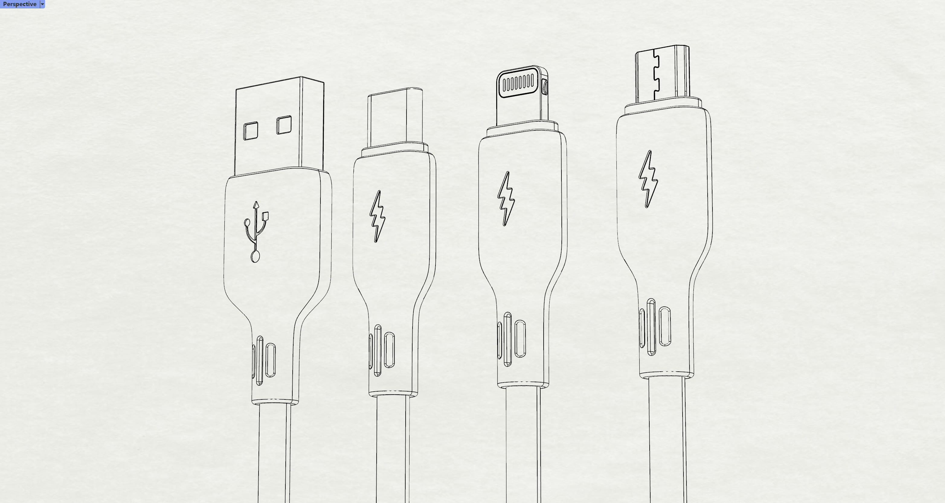 Silicone data line，product design，industrial design，3C digital，Silicone data line，product design，industrial design，3C digital，