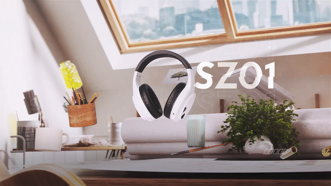 three-dimensional animation，Product video，E-commerce video，Amazon video，Bluetooth headset video，Product promotional film，Taobao video，Main picture video，