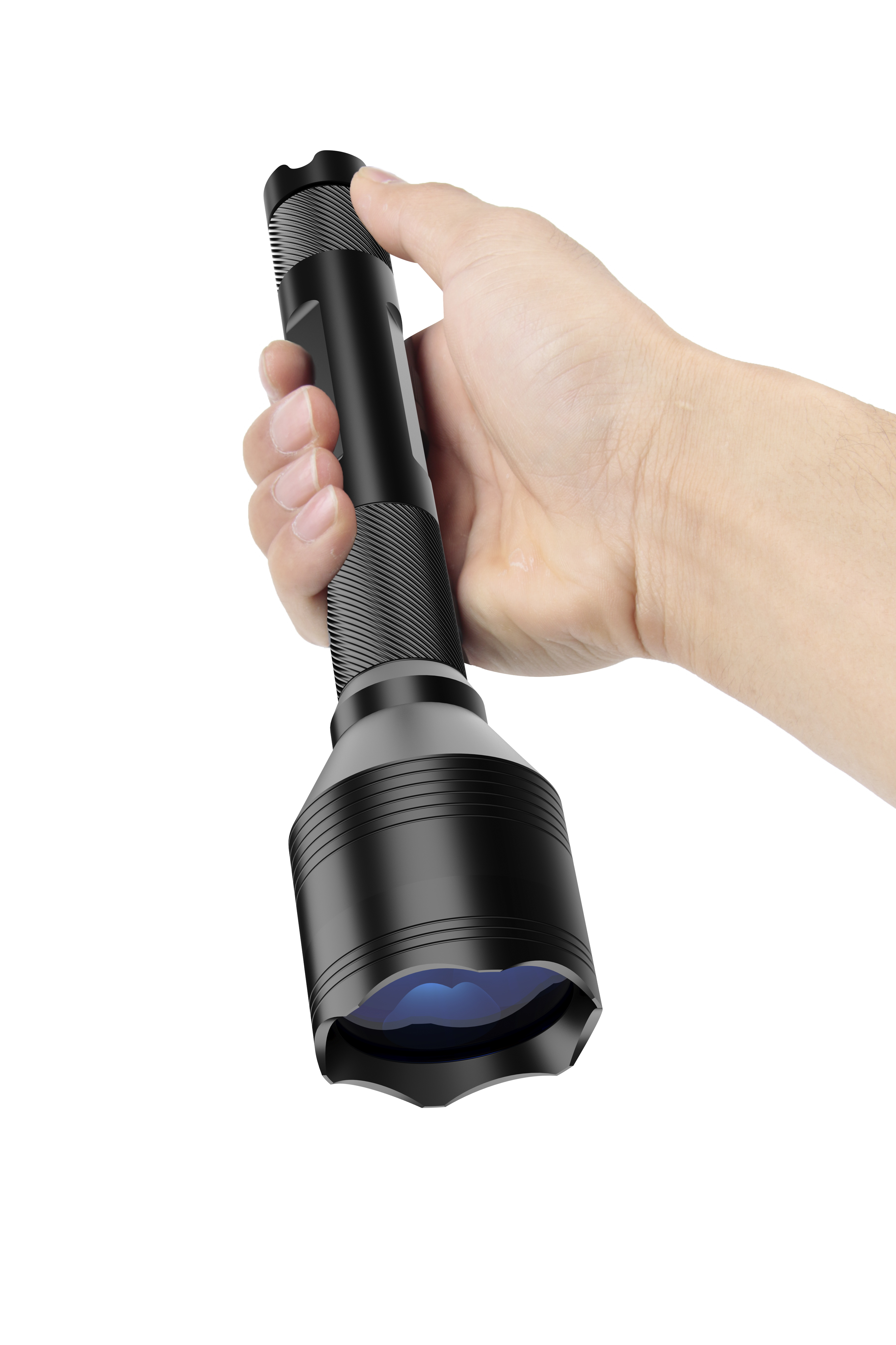 Purple light flashlight，UV lamp，purple light lamp，Purple Flashlight，product design，industrial design，