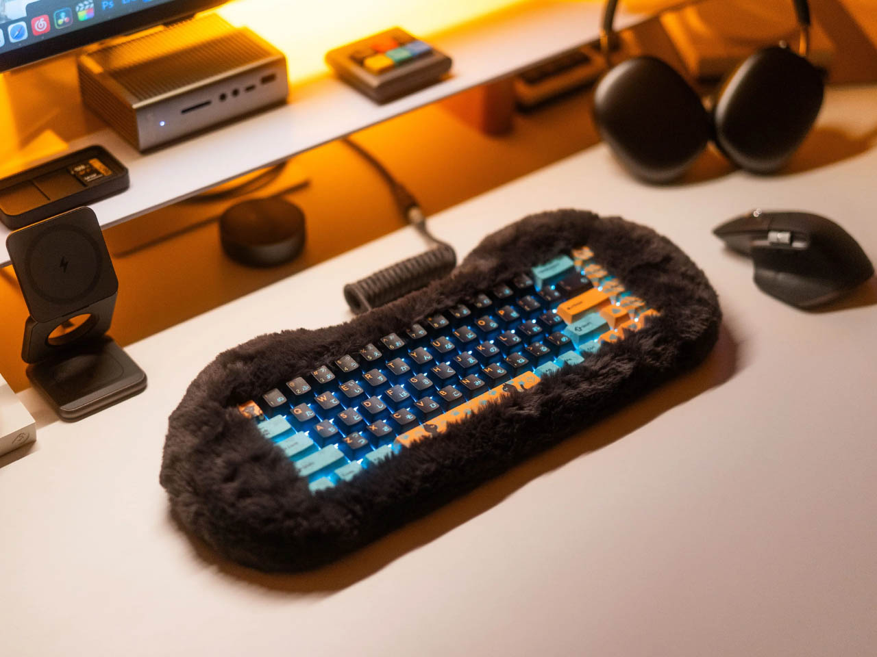 Computer accessories，Mechanical keyboard，Pet Theme，Handmade，