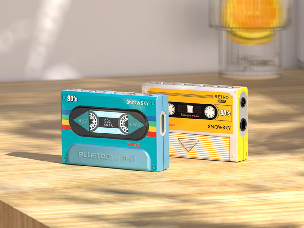 Fiio，Retro Tape，Bluetooth DAC，Headphone Amplifier，