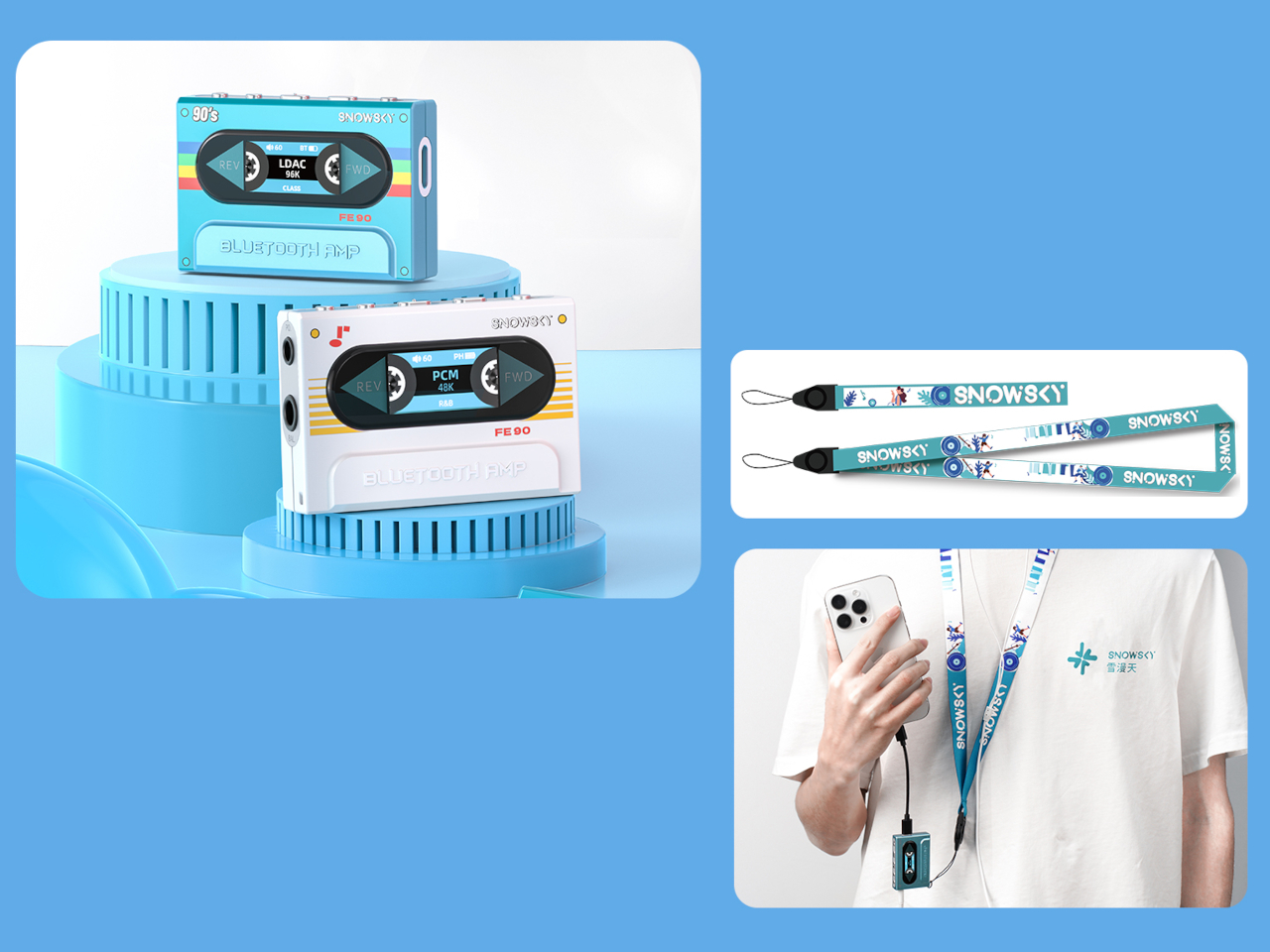 Fiio，Retro Tape，Bluetooth DAC，Headphone Amplifier，