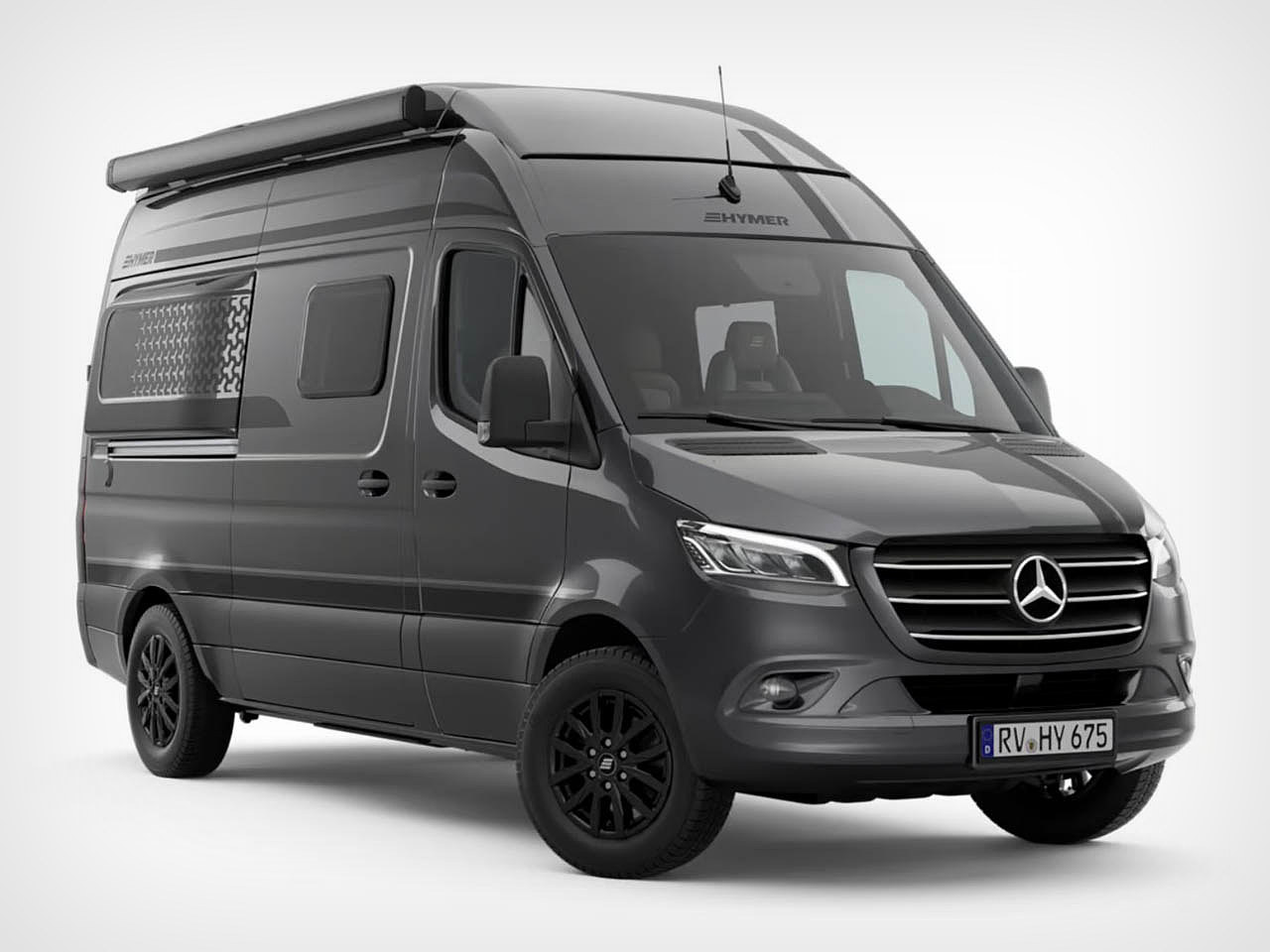 Hymer，Campervan，Benz Sprinter，Smart home control，Outdoor adventure，