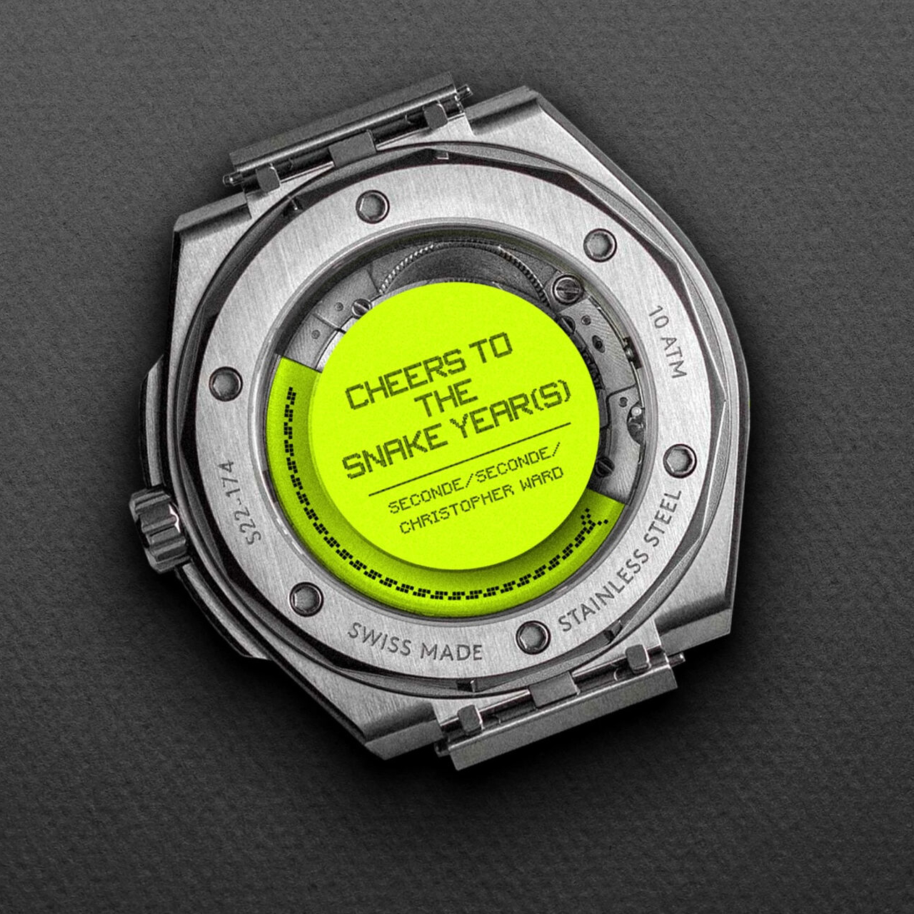 Nostalgic watch，the twelve Chinese zodiac signs，Snake，Christopher Ward，Retro Design ，