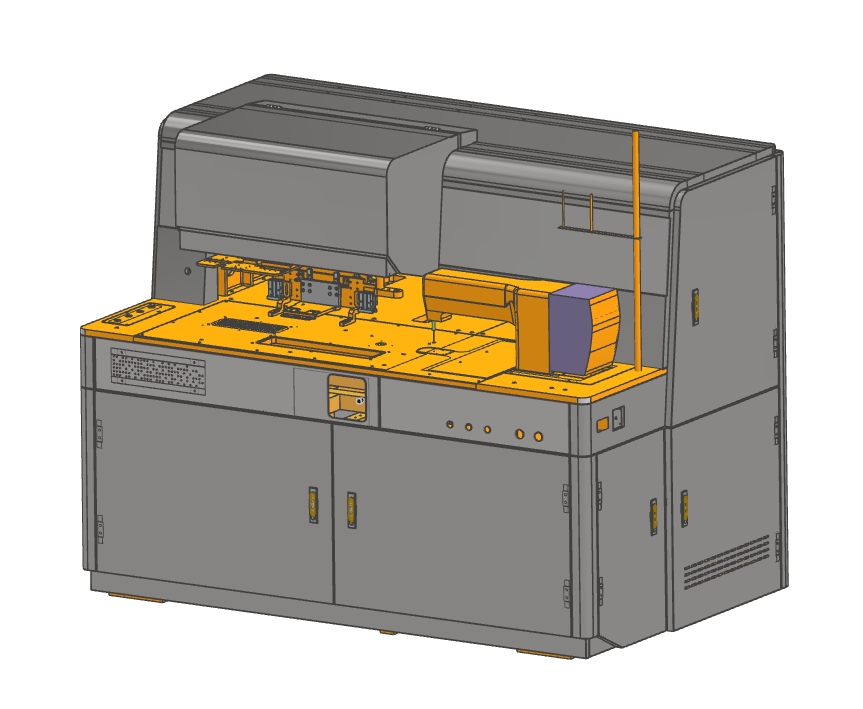 Automatic laser bag opening machine，Sewing equipment，Equipment appearance design，Sheet metal structure design，Assist in prototype processing，Guide prototype assembly，Mass production landing，