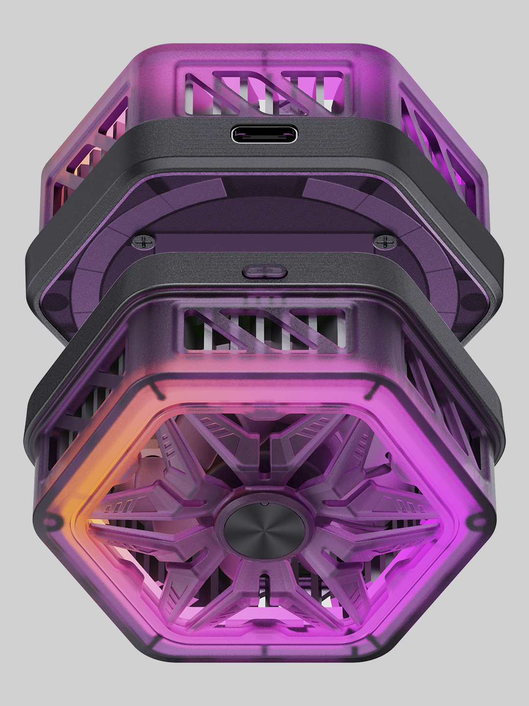 Heat dissipation back clip，Back clip fan，Original design，